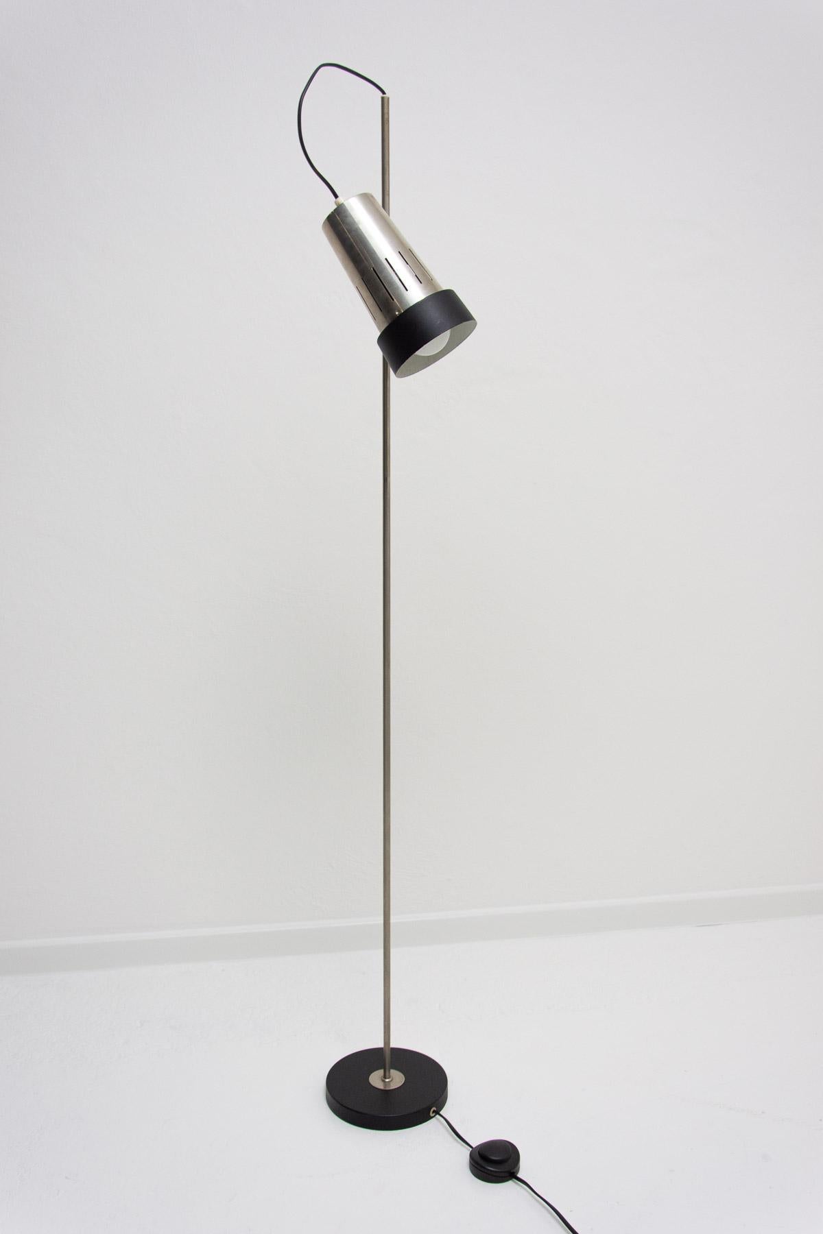 Mid-Century Modern  Mid century floor spot lamp, Czechoslovakia, 1960´s For Sale
