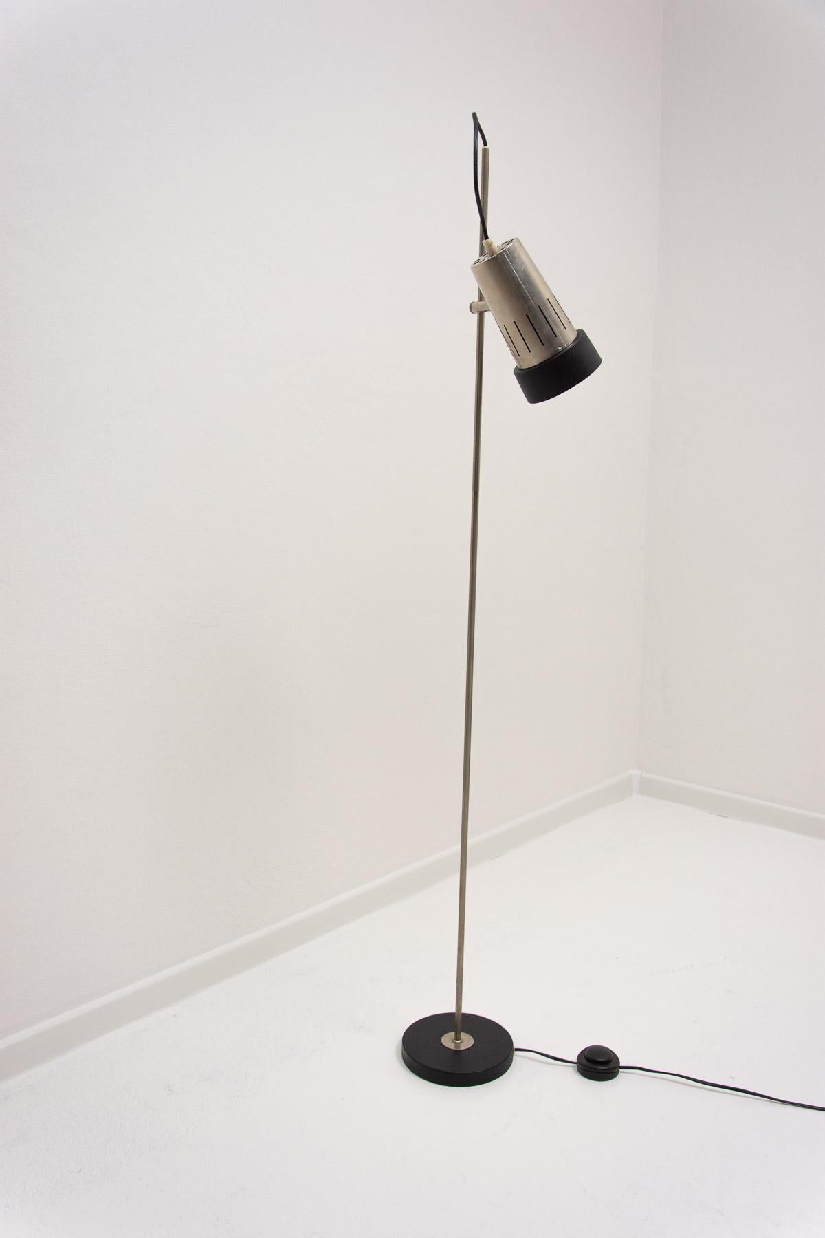 20th Century  Mid century floor spot lamp, Czechoslovakia, 1960´s For Sale