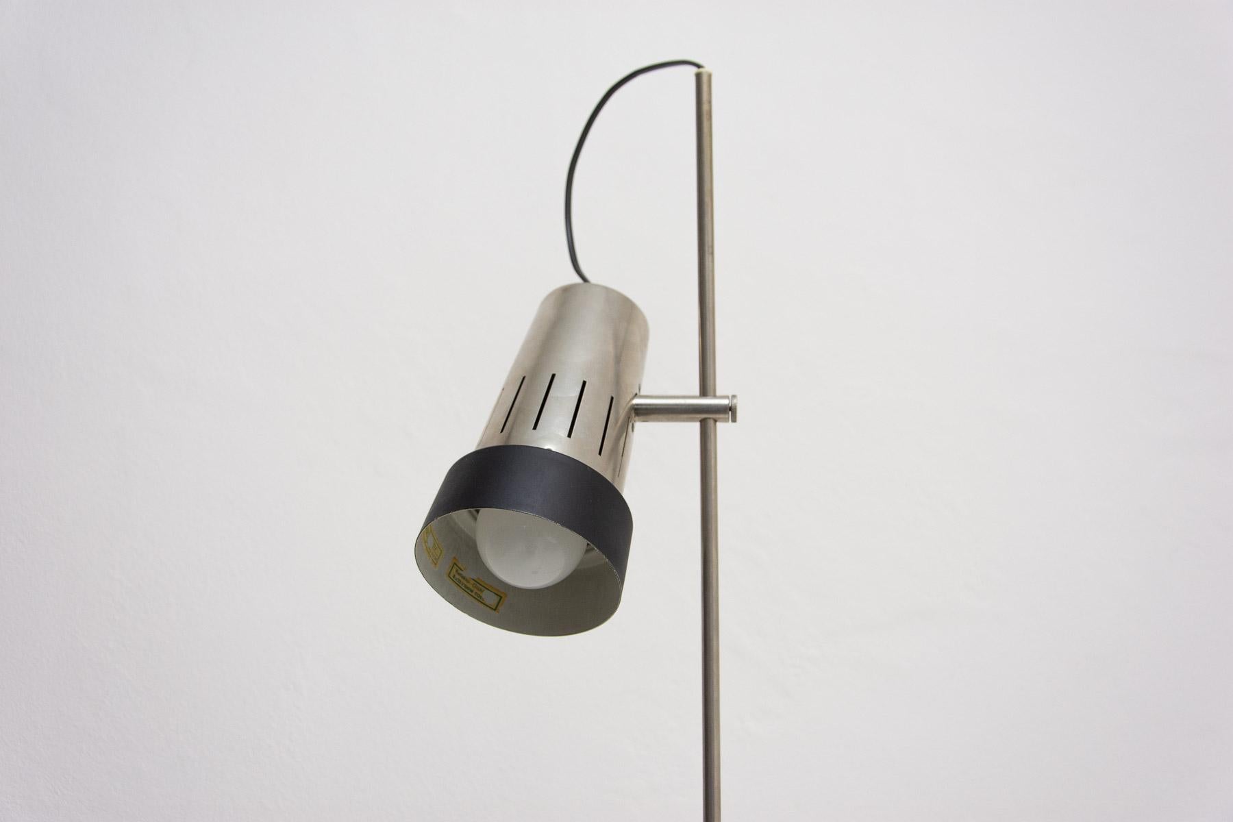  Mid century floor spot lamp, Czechoslovakia, 1960´s For Sale 2