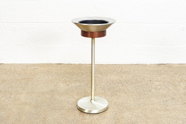 Midcentury Floor Stand Ashtray at 1stDibs