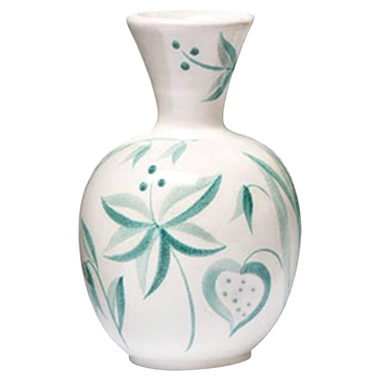 Vase à fleurs du milieu du siècle Ekeby Anna-Lisa Thomson, années 1940, Suède en vente