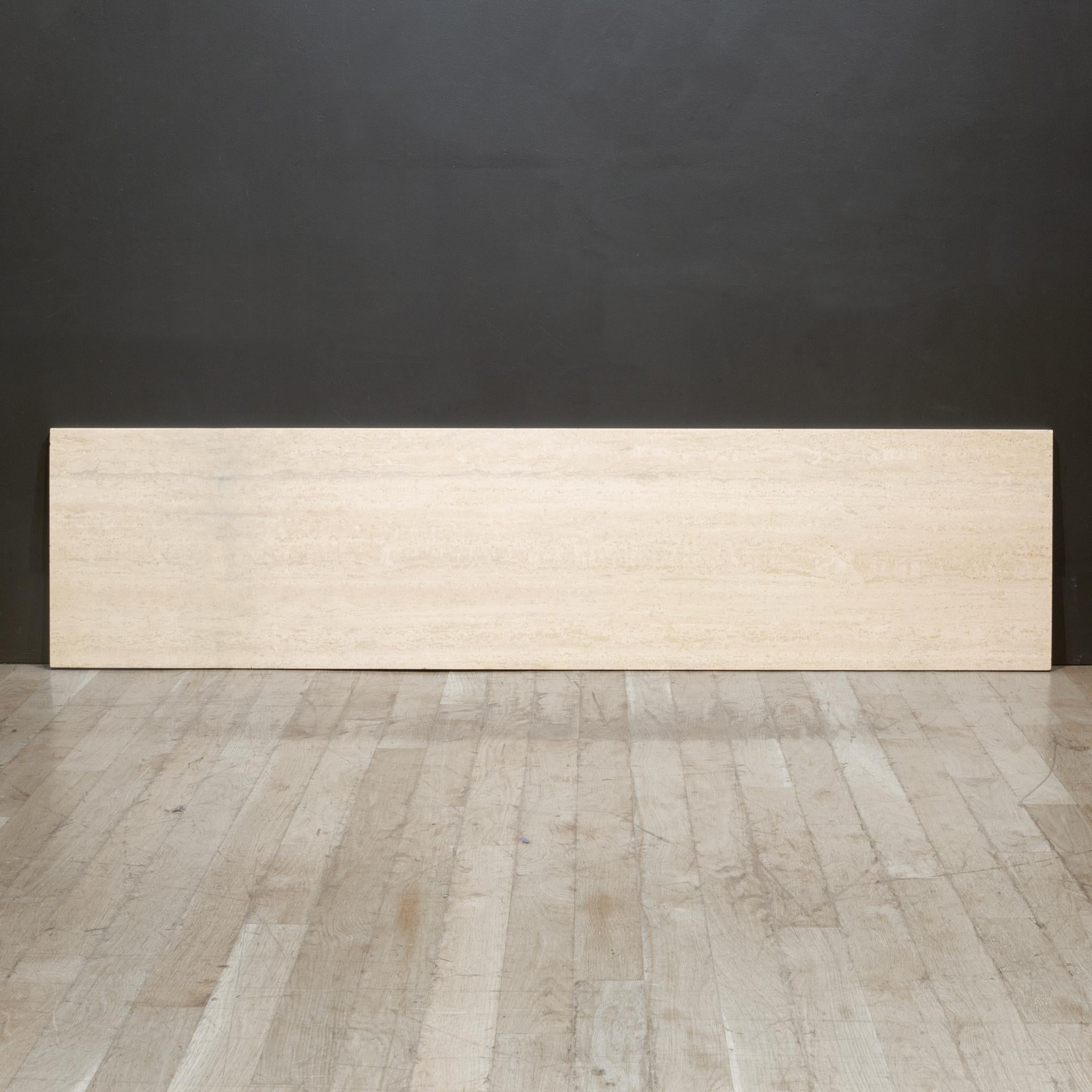 Mid-century Florence Knoll Rosewood Credenza with Travertine Top c.1950-1970 12