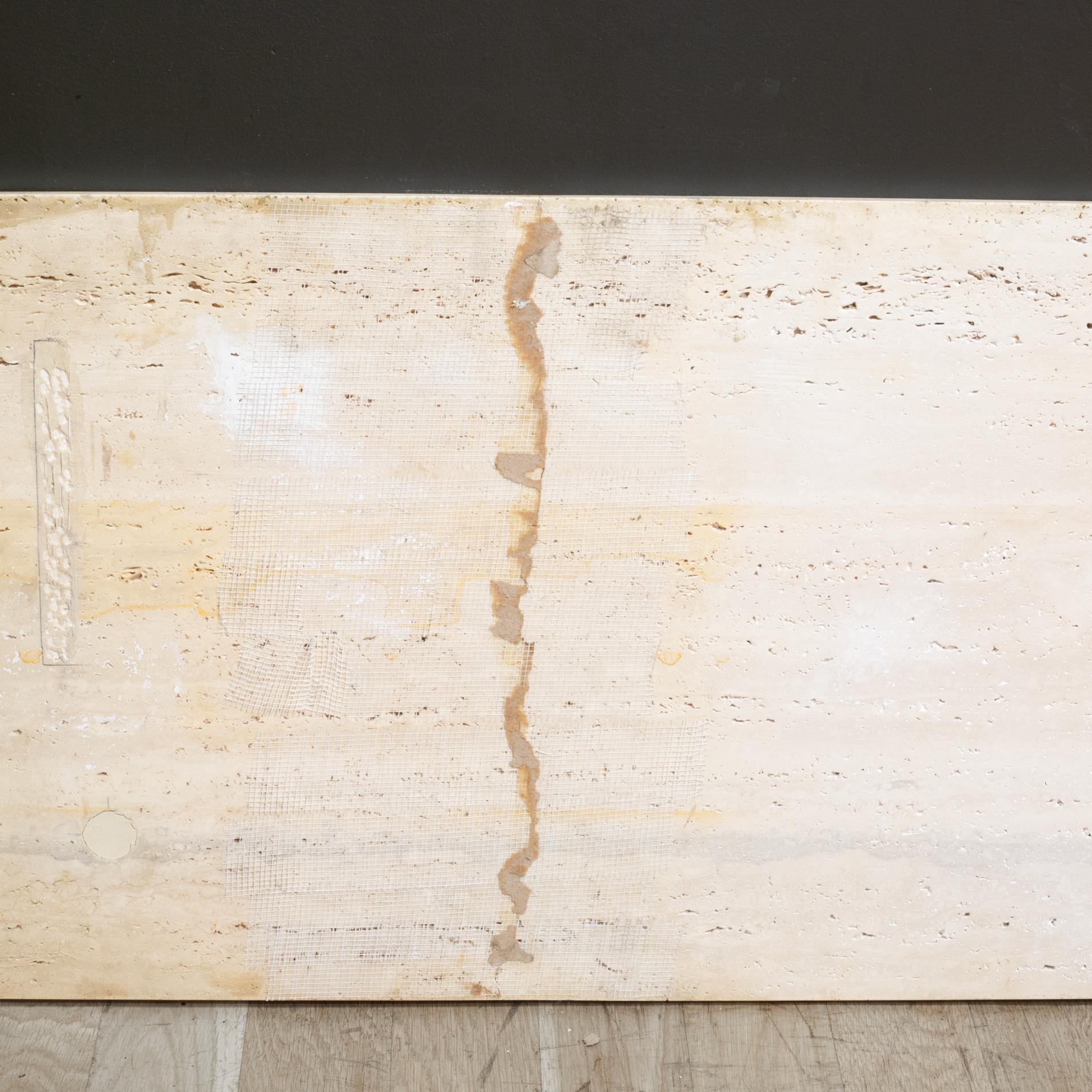 Mid-century Florence Knoll Rosewood Credenza with Travertine Top c.1950-1970 13