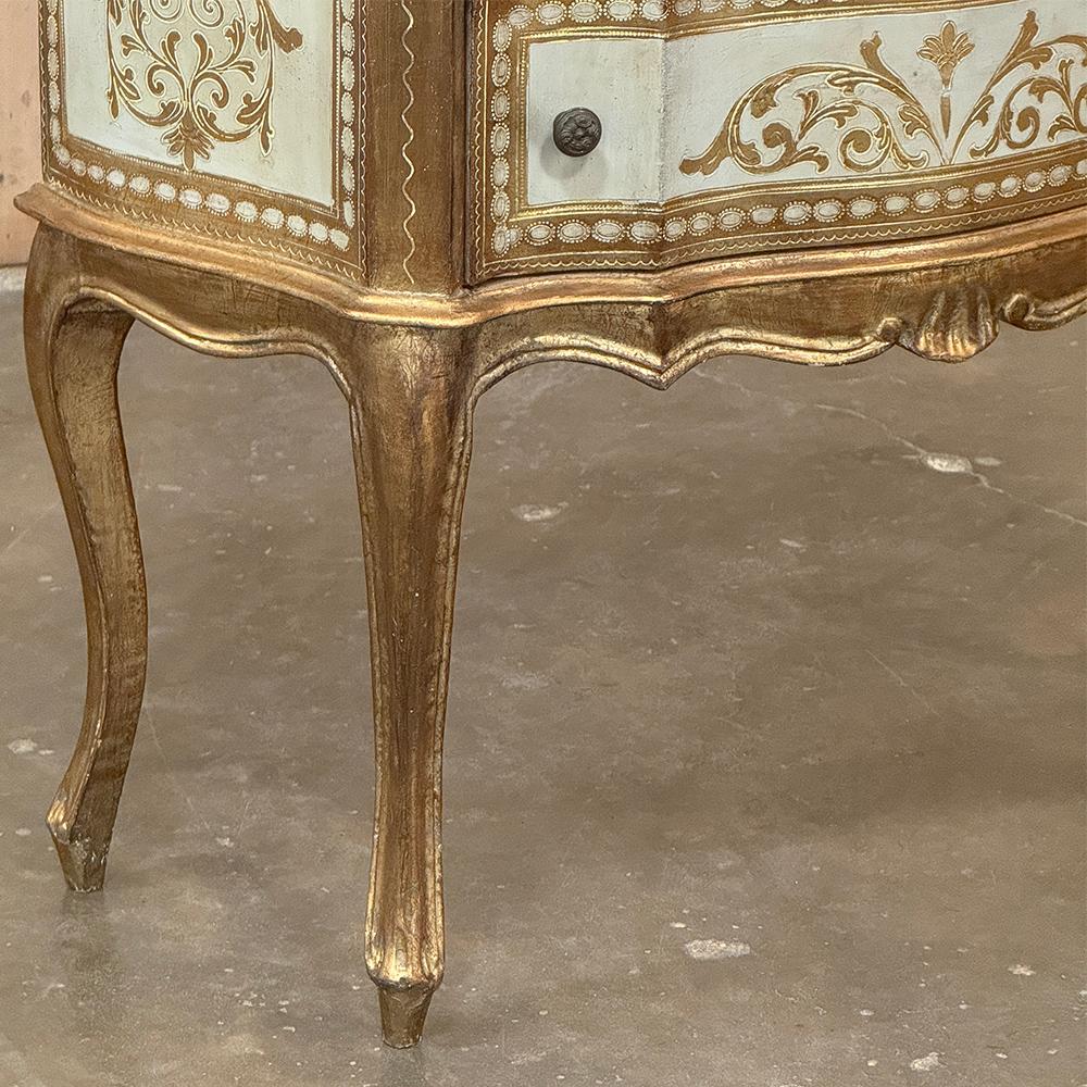 Italian Mid-Century Florentine Commodini ~ Petite Chest of Drawers For Sale