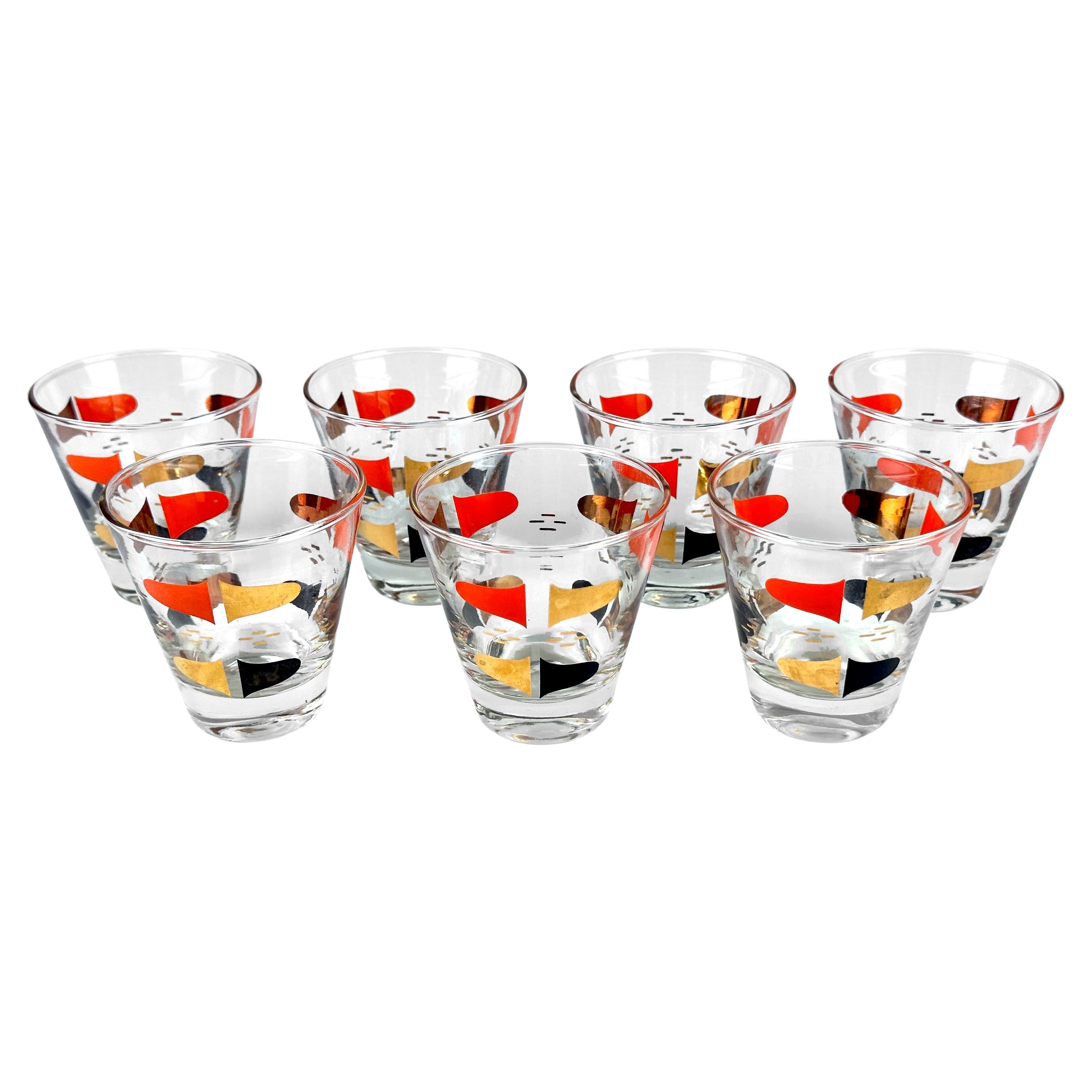 Bicchieri da shot Florentine di Anchor Hocking, set da 7