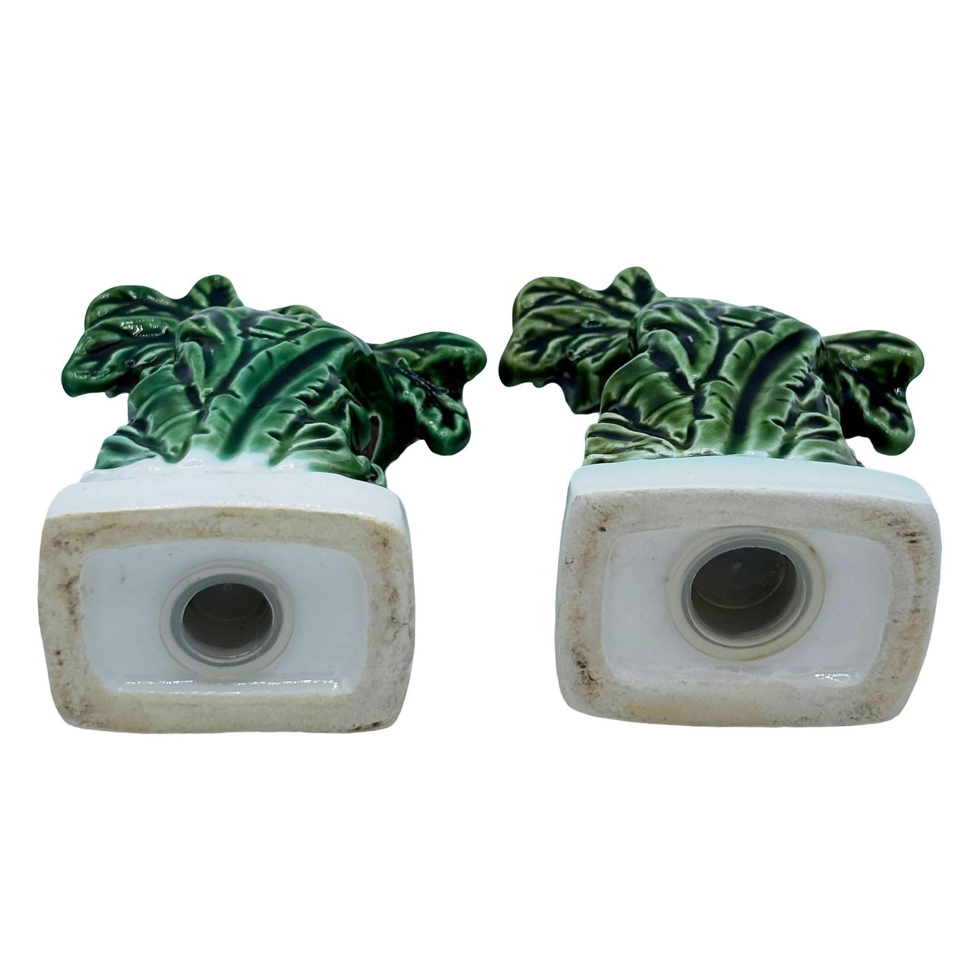 Milieu du XXe siècle Set de salières et poivrières en céramique Florida Flamingo du milieu du siècle dernier en vente