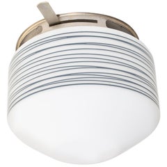 Retro Mid-Century Flush Mount Ceiling Lamp, 1950s