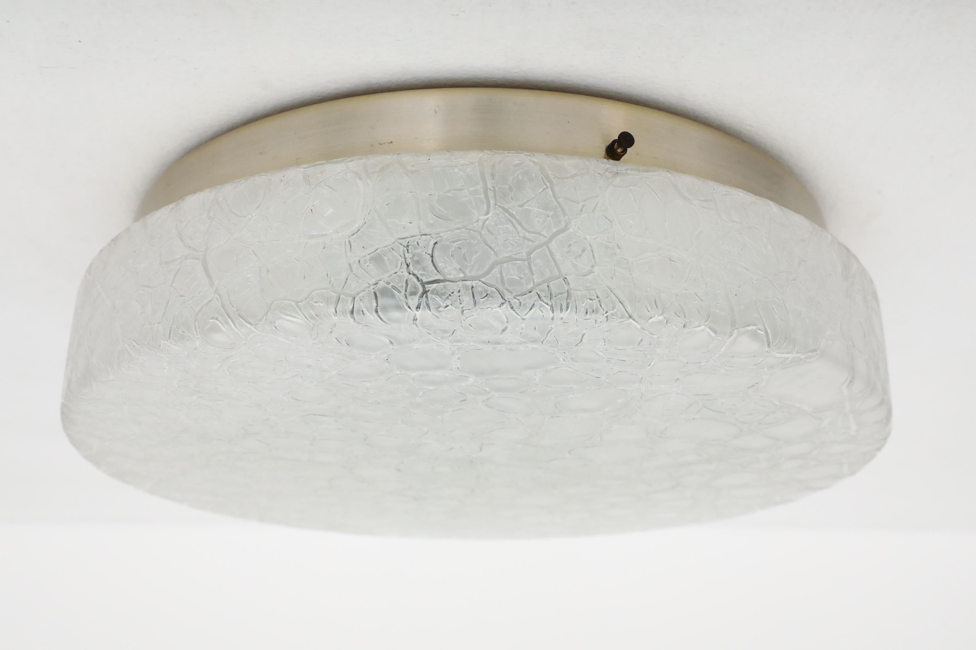 German Mid-Century Flush Mount Ceiling Light Or Wall Sconce For Sale