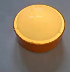 Mid Century Flush Mount Clemmensen & Jørgen Bo, Fog & Mørup, Denmark, 1960s