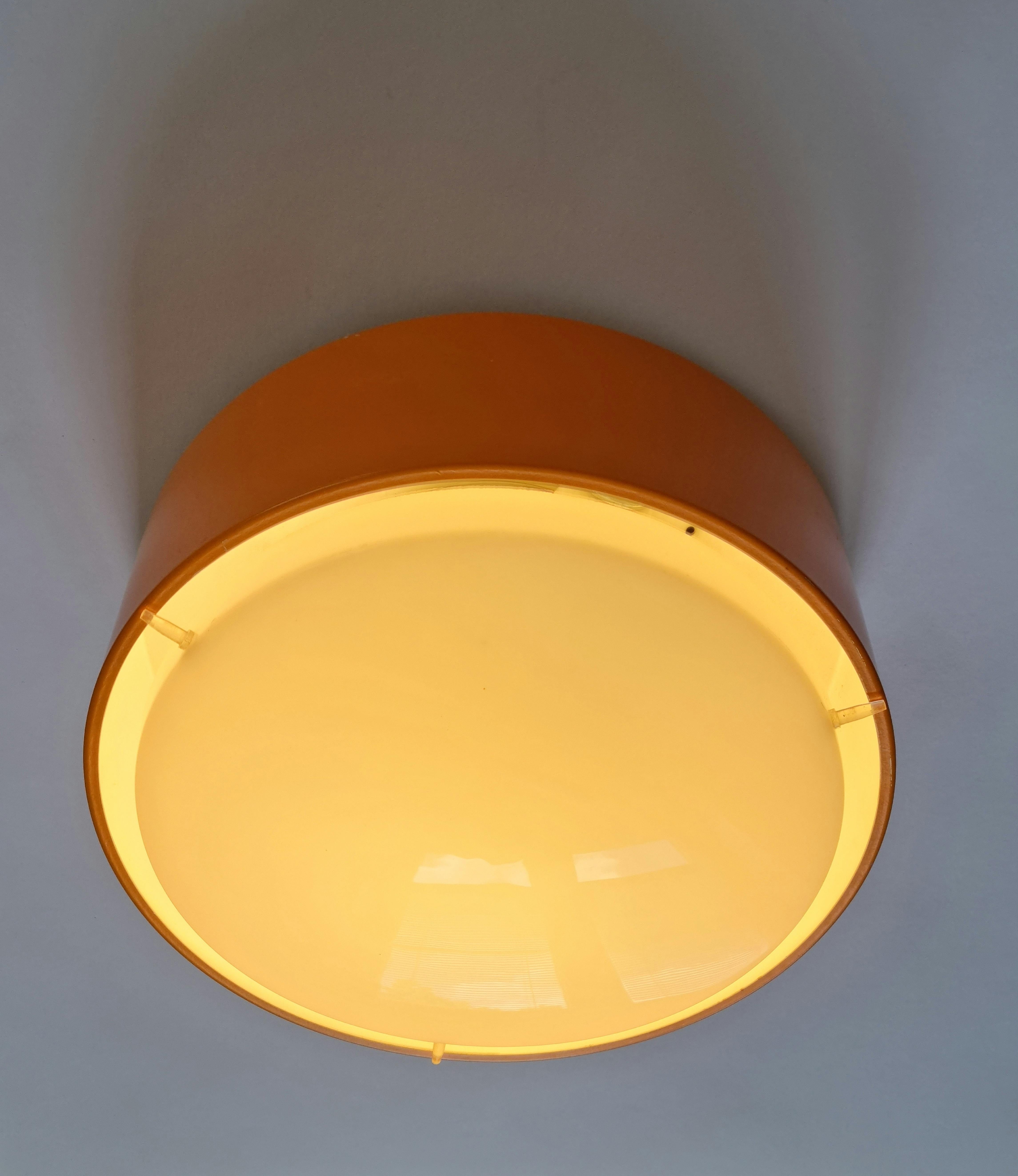 Mid Century Flush Mount Clemmensen & Jørgen Bo, Fog & Mørup, Denmark, 1960s In Good Condition For Sale In Praha, CZ