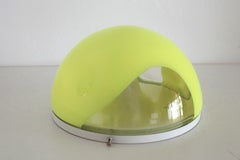 Carlo Nason for Mazzega Midcentury POP Style Flush Mount Light, 1970s