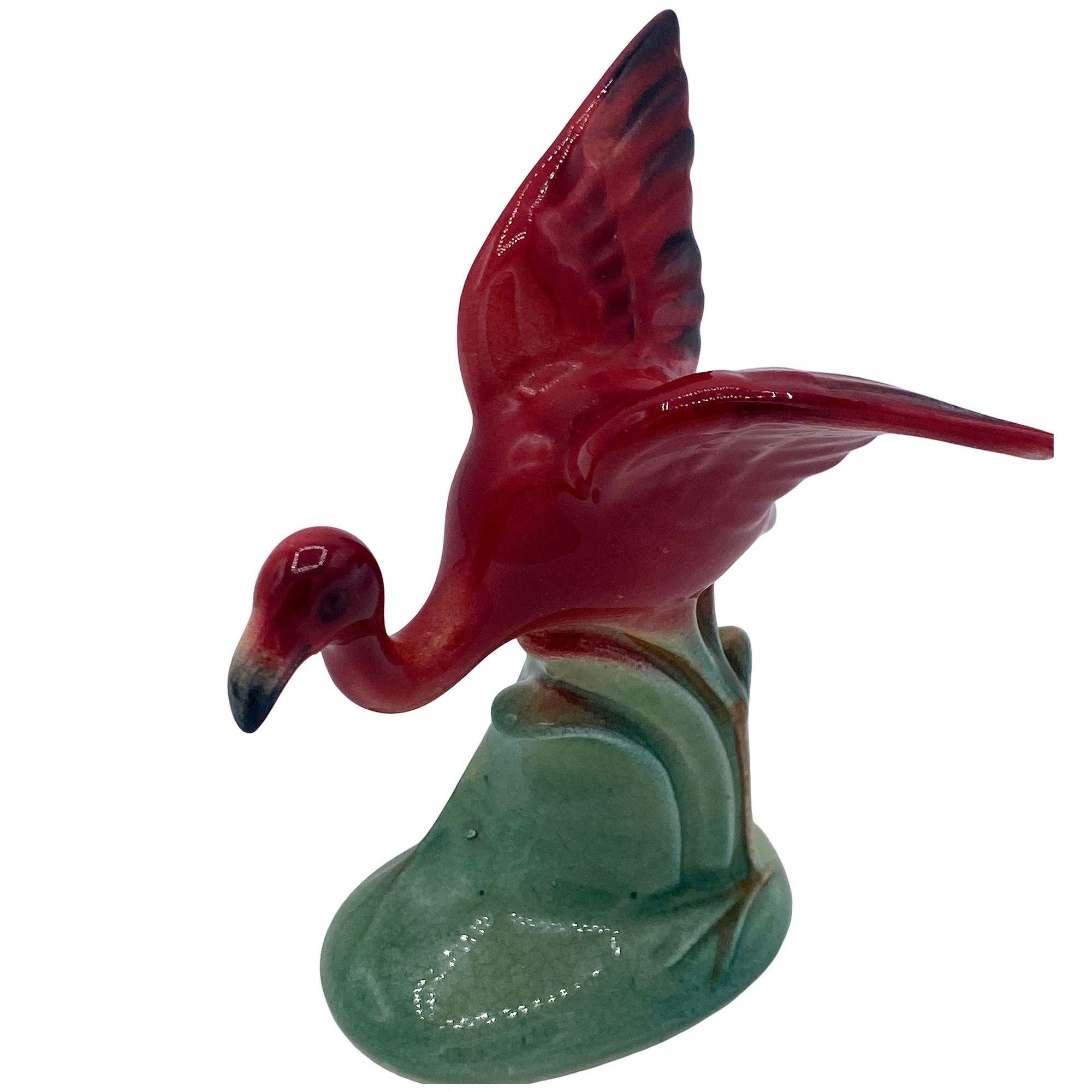 Fliegender Flamingo Keramik Salz- und Pfefferstreuer-Set, Japan, Mitte des Jahrhunderts (Moderne der Mitte des Jahrhunderts) im Angebot