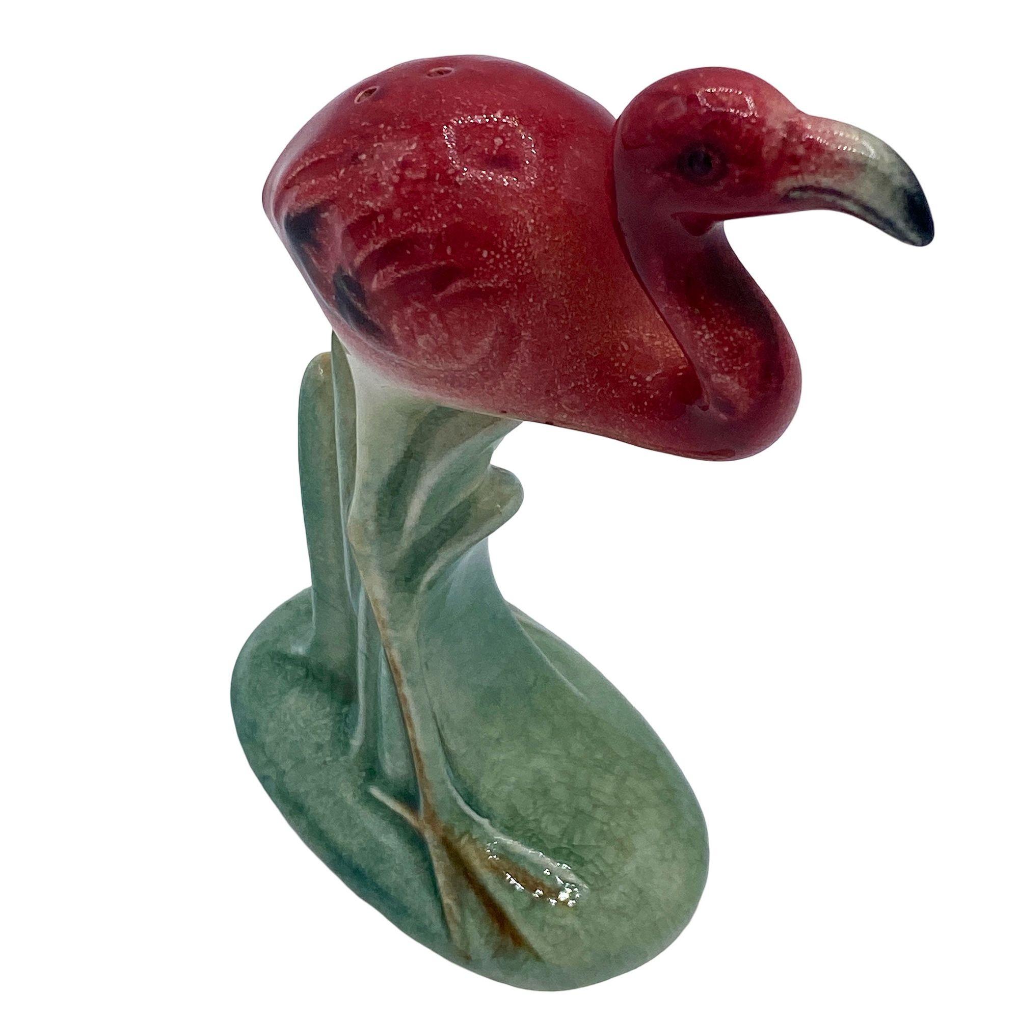 Fliegender Flamingo Keramik Salz- und Pfefferstreuer-Set, Japan, Mitte des Jahrhunderts (Mitte des 20. Jahrhunderts) im Angebot