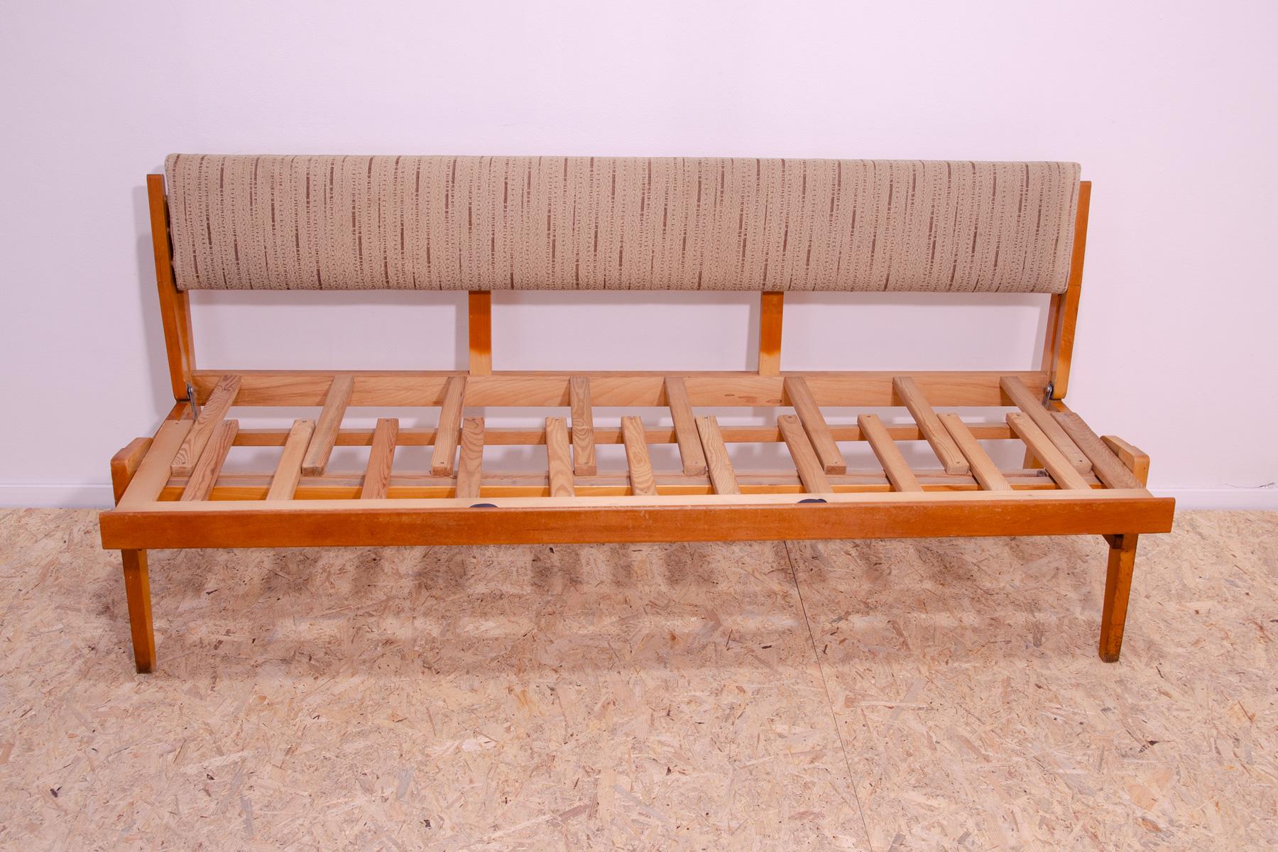 Mid century folding bench, 1960´s, Czechoslovakia For Sale 6