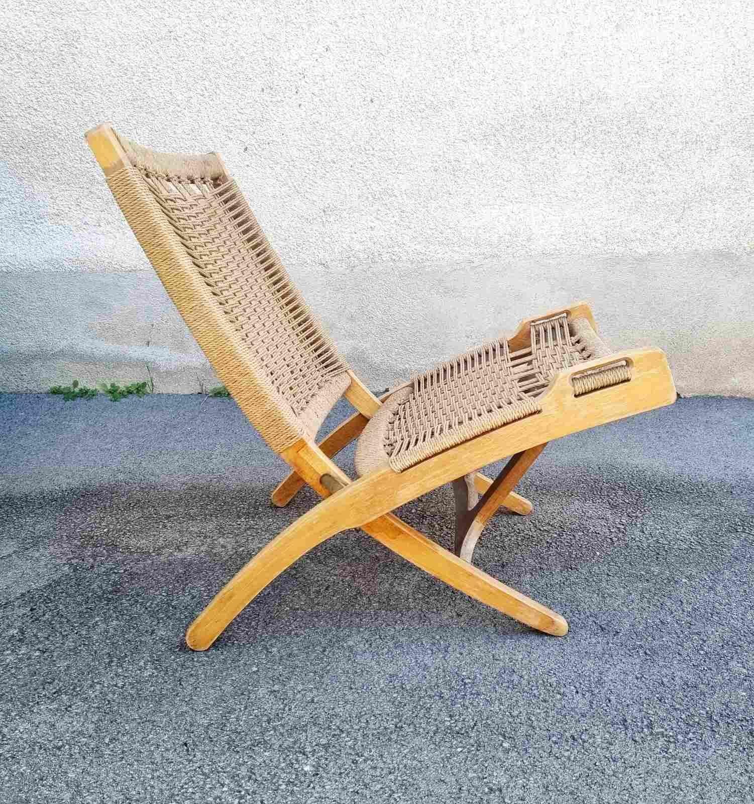 Sedia Foldes di Ebert Wels, anni '60, metà del secolo scorso in vendita 5