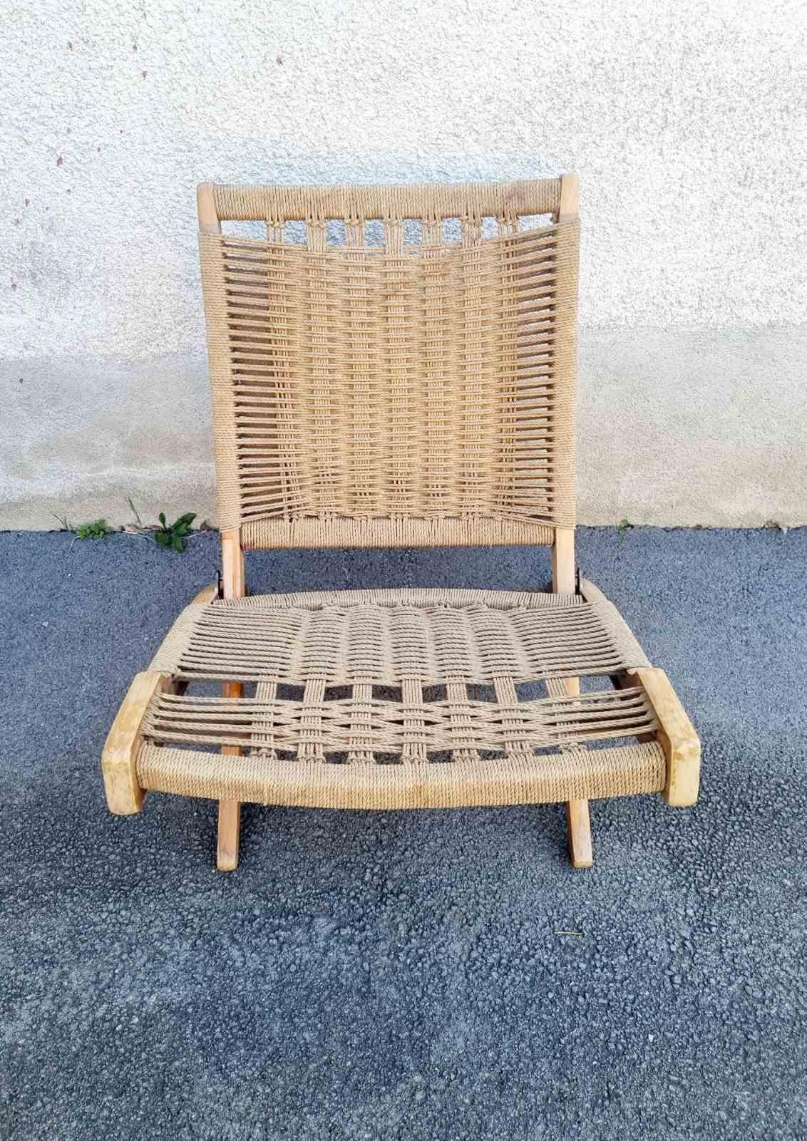 Sedia Foldes di Ebert Wels, anni '60, metà del secolo scorso in vendita 6