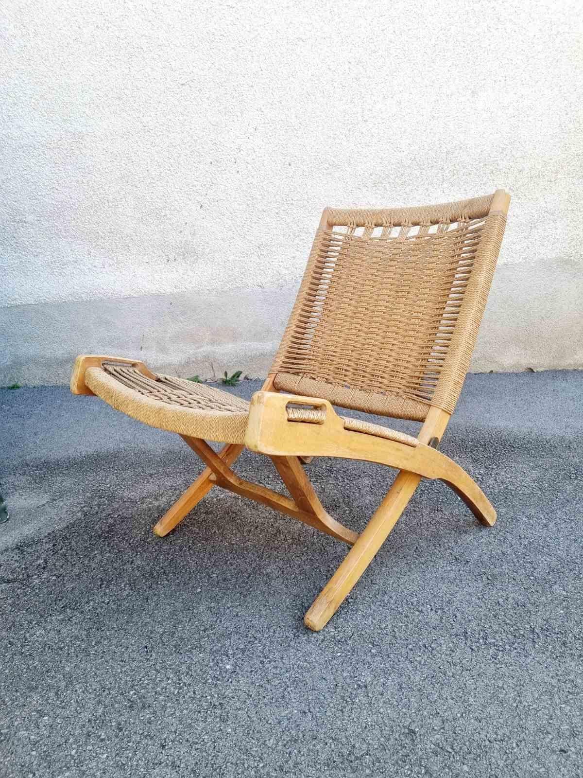 Sedia Foldes di Ebert Wels, anni '60, metà del secolo scorso in vendita 7