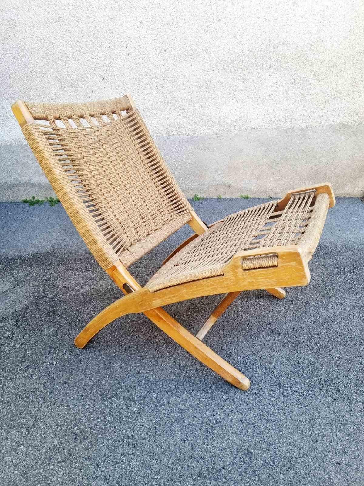 Sedia Foldes di Ebert Wels, anni '60, metà del secolo scorso in vendita 1