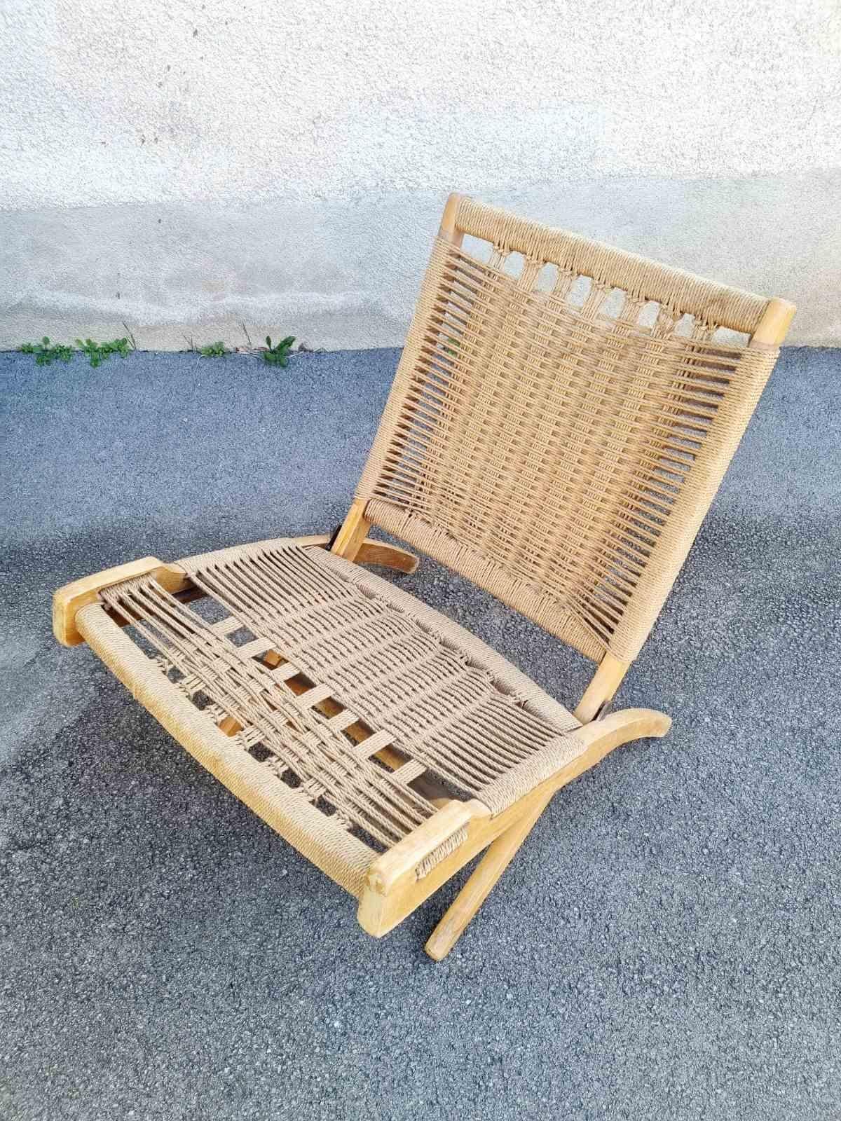 Sedia Foldes di Ebert Wels, anni '60, metà del secolo scorso in vendita 2