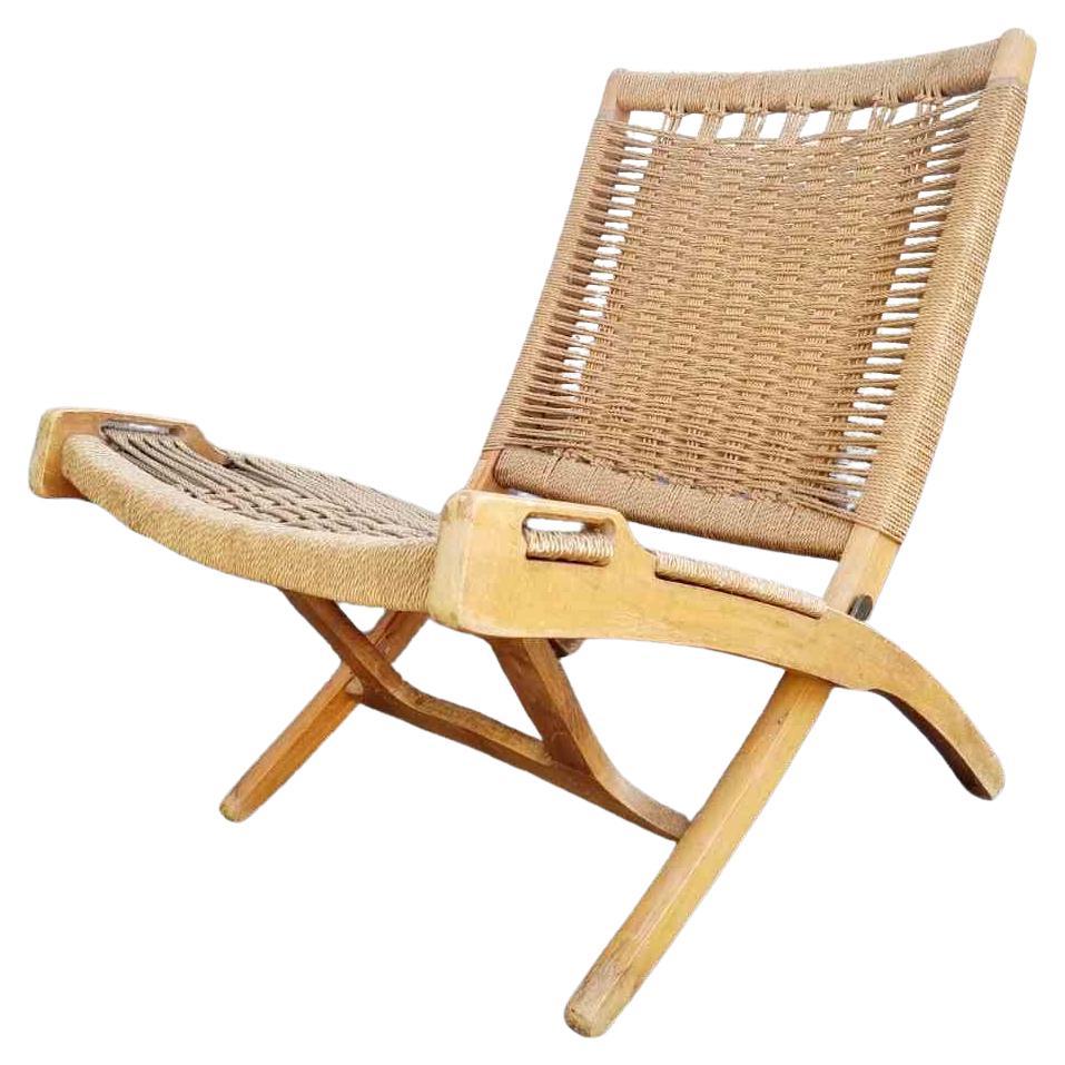 Mid Century Folding Chair by Ebert Wels, 60s