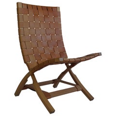 Mid Century Folding Chair by Ingmar Relling for Westnova, Norway, 1970s