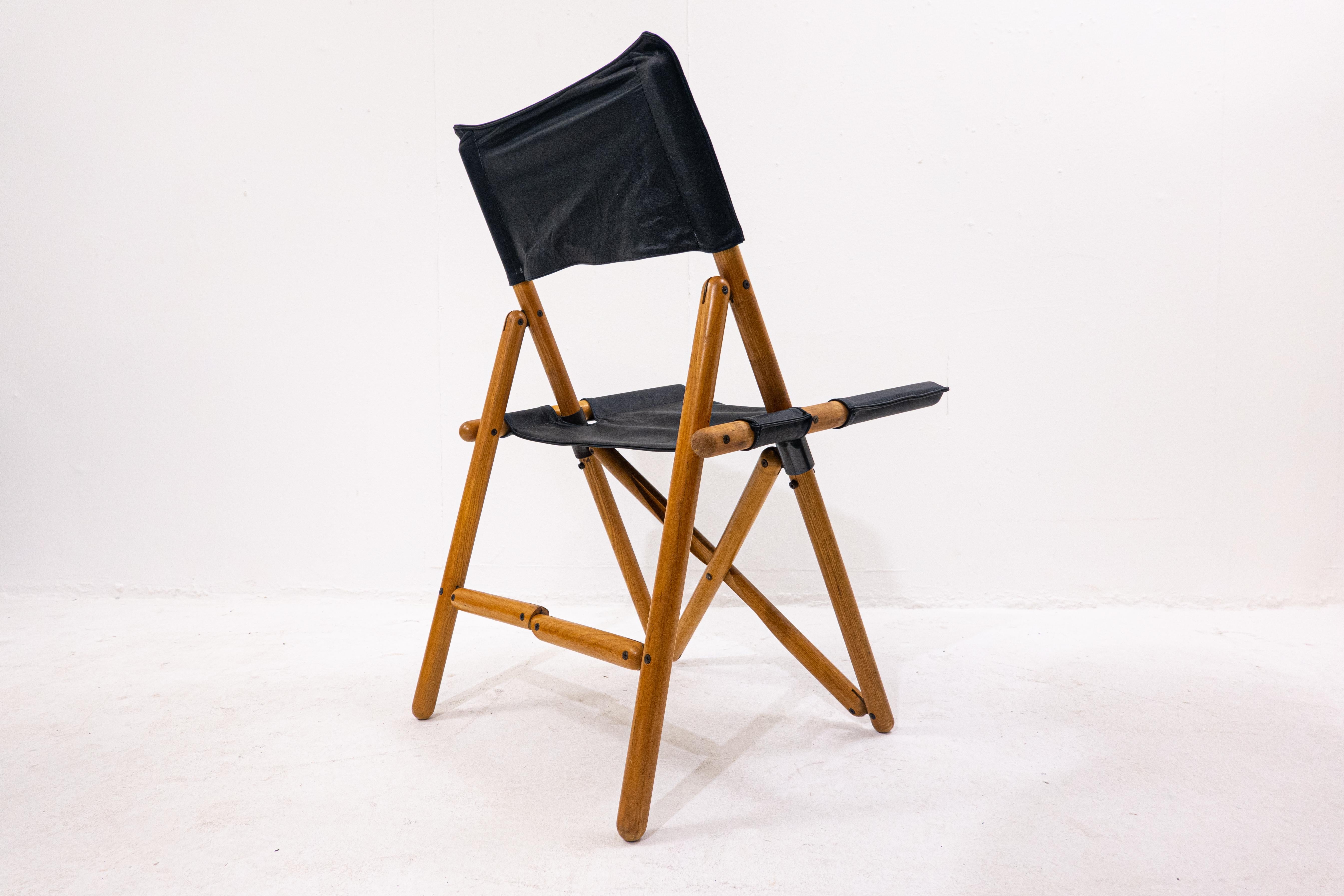 Mid-Century Folding Chairs by Sergio Asti for Zanotta, Italy, 1969 For Sale 1