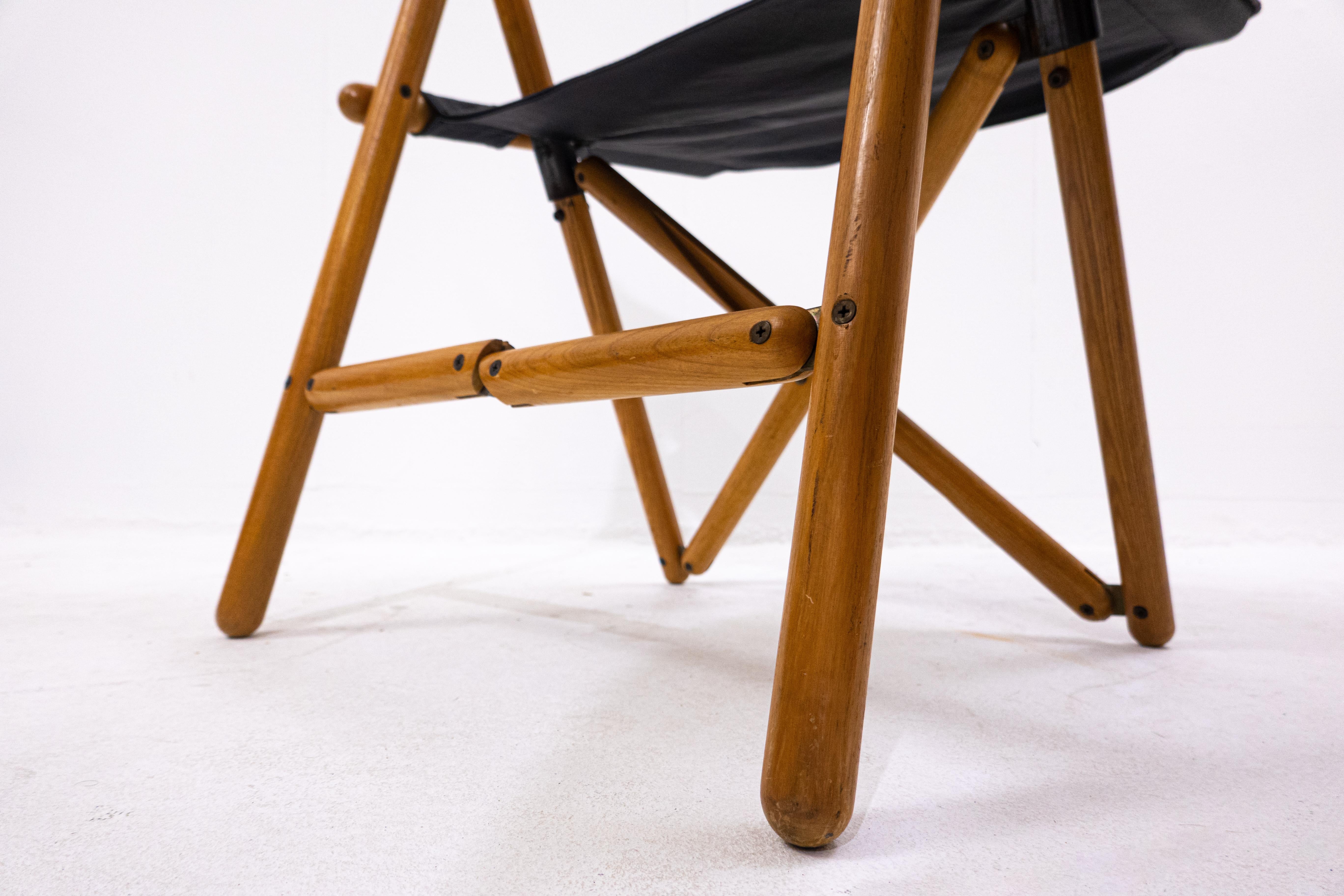 Mid-Century Folding Chairs by Sergio Asti for Zanotta, Italy, 1969 For Sale 2