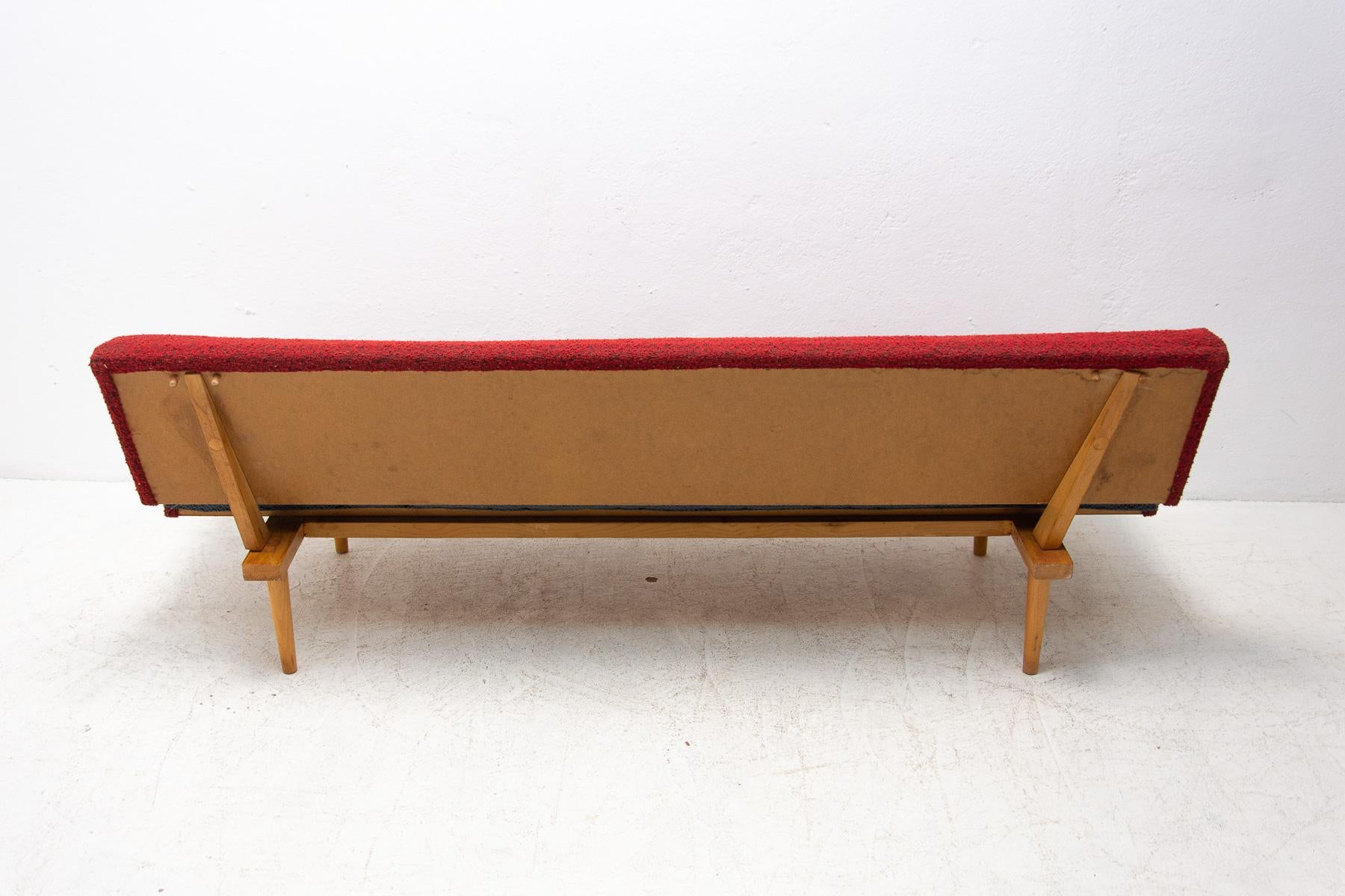 Mid Century Folding Daybed by Miroslav Navrátil, 1960´s, Czechoslovakia For Sale 6