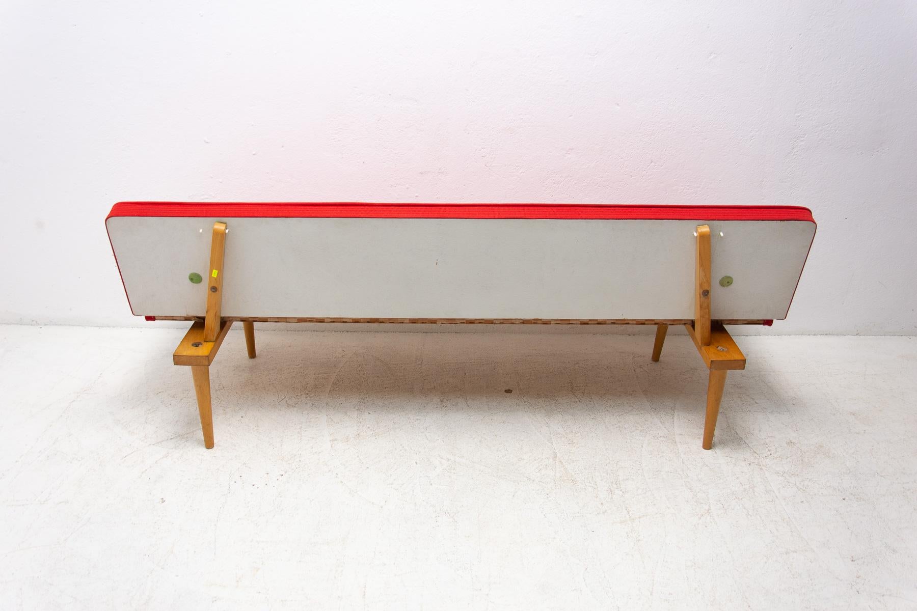 Mid Century Folding Daybed by Miroslav Navrátil, 1960's, Czechoslovakia 9