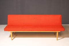 Mid century folding daybed by Miroslav Navrátil, 1960´s, Czechoslovakia