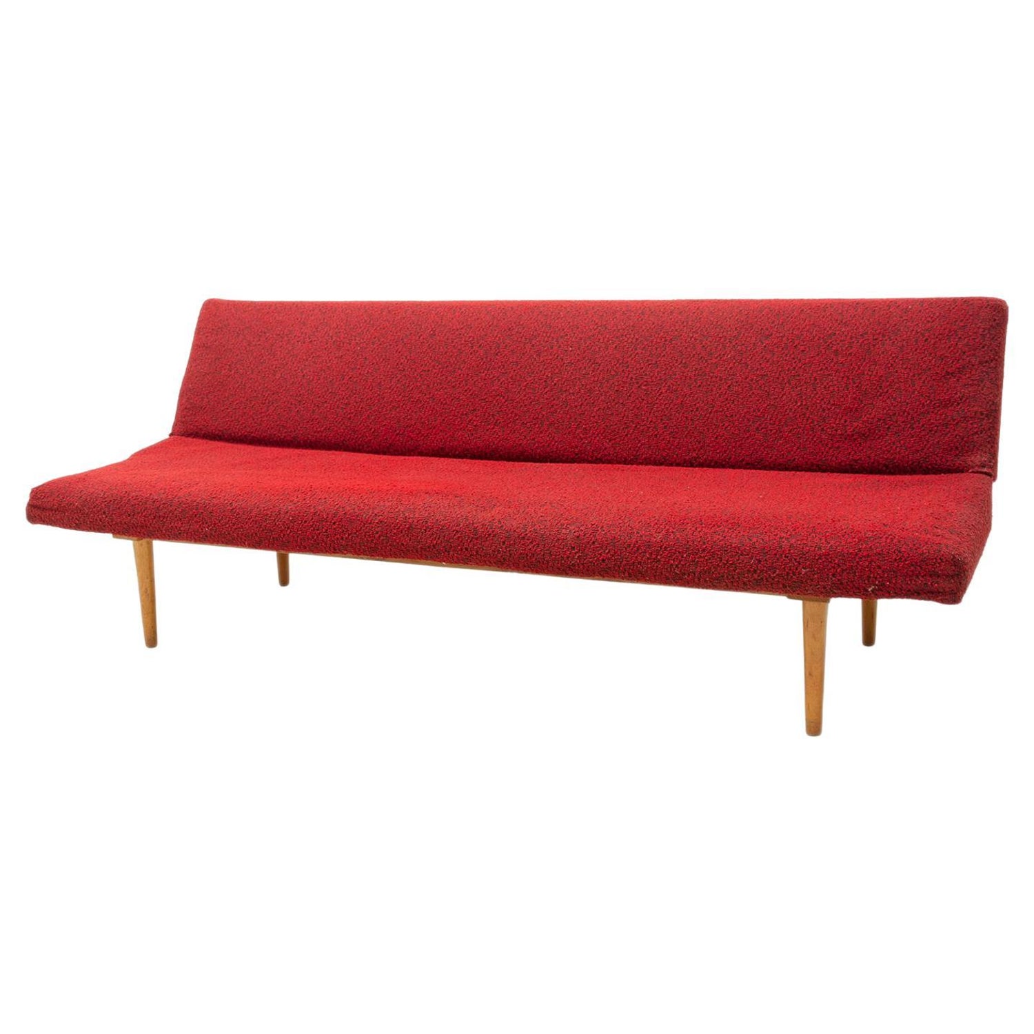 Mid-Century Folding Sofa or Daybed, 1960's For Sale at 1stDibs | folding  daybed