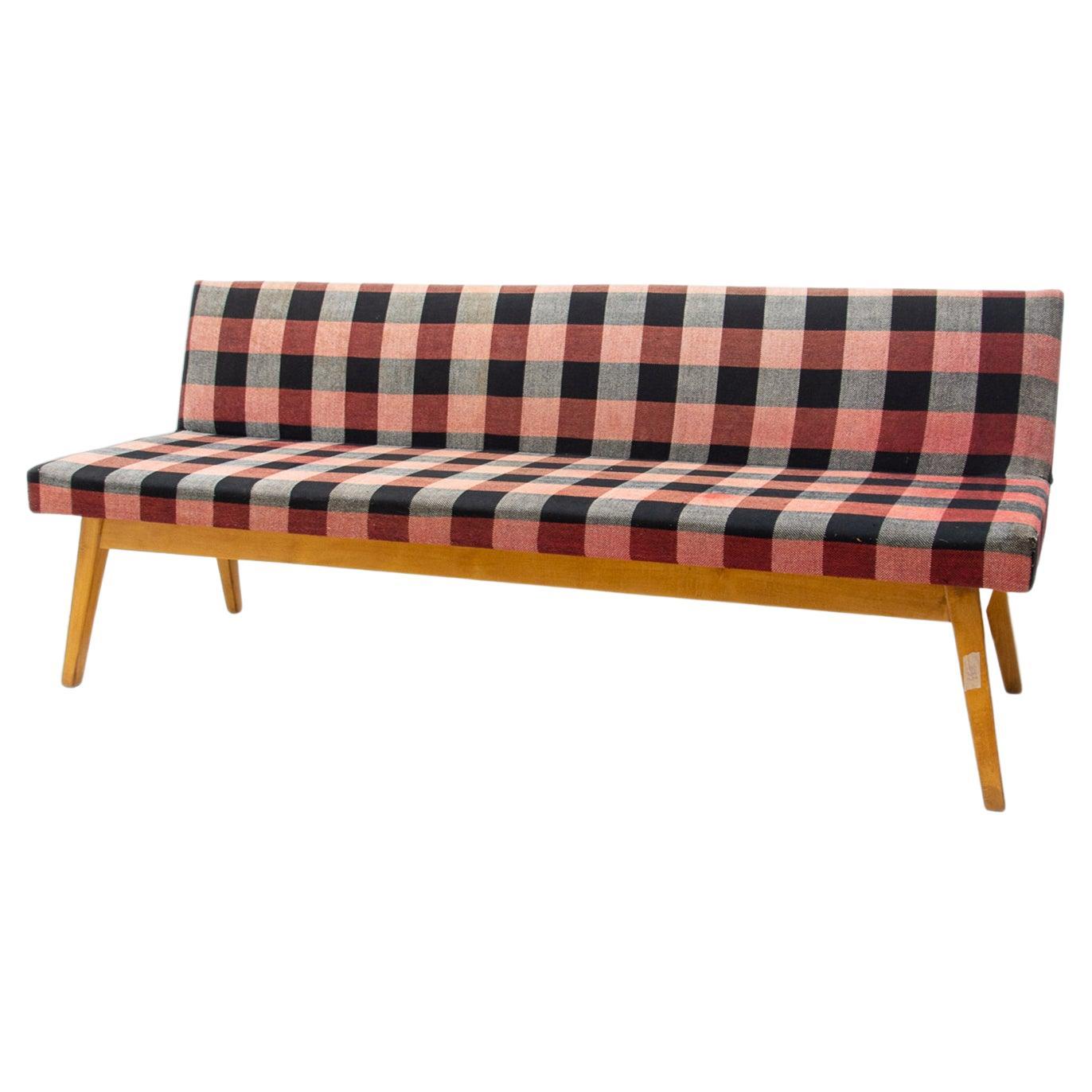 Midcentury Folding Daybed by Miroslav Navrátil, 1960s, Czechoslovakia