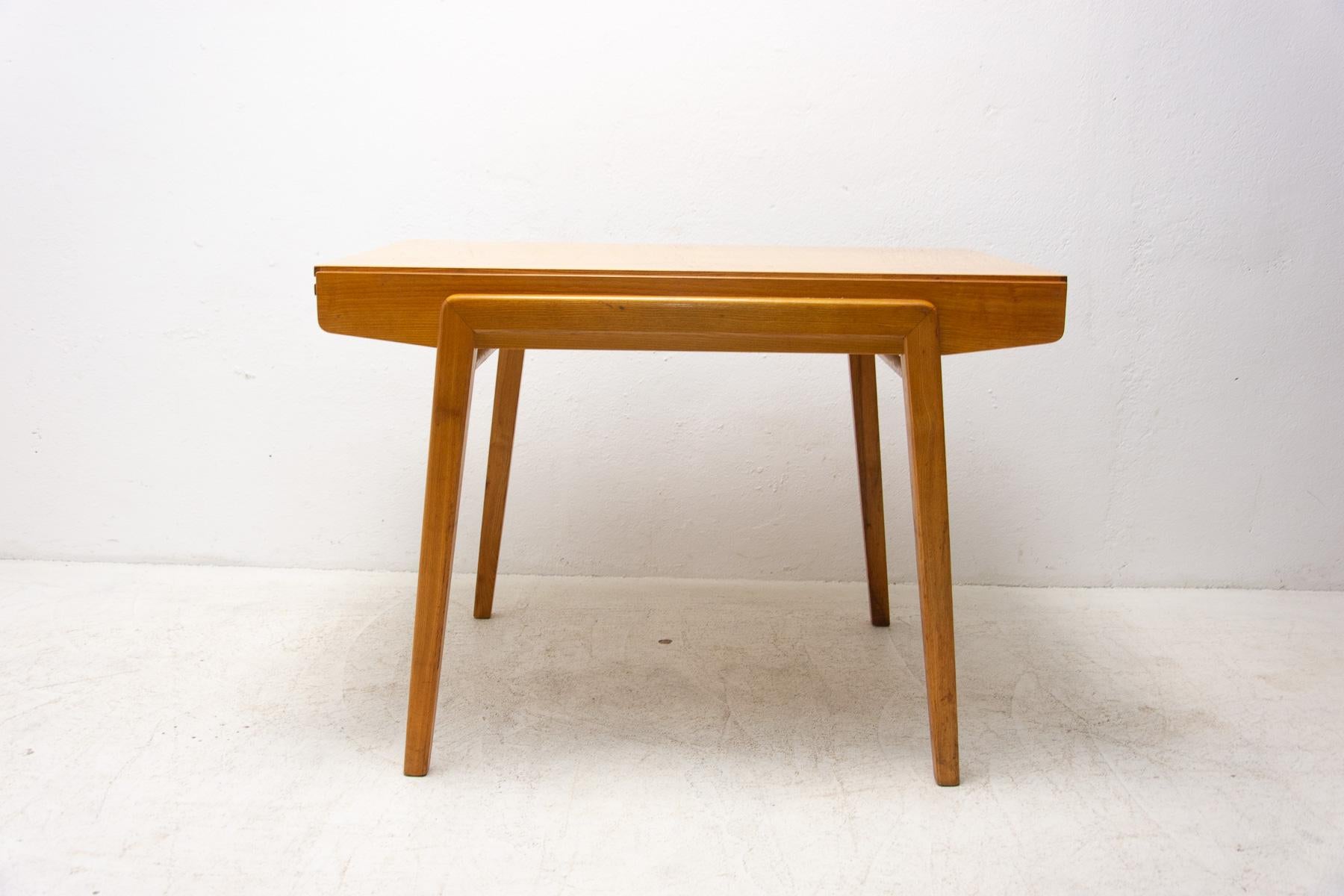 Mid-Century Folding Dining Table by Bohumil Landsman for Jitona, 1970's 9