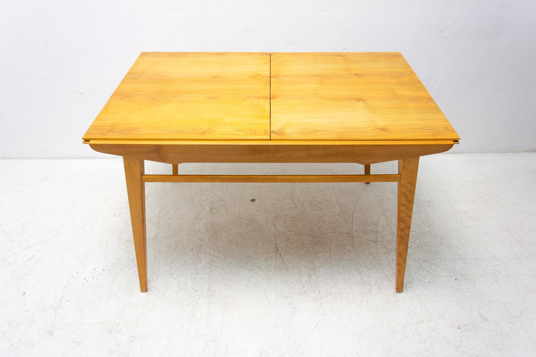 20th Century Midcentury Folding Dining Table by Bohumil Landsman for Jitona, 1970s For Sale