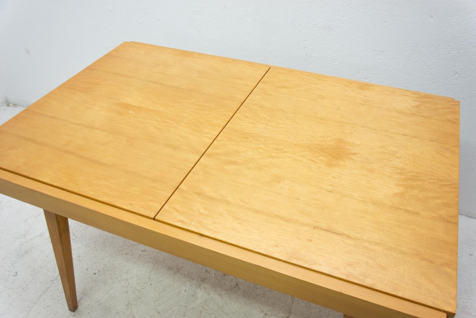 Midcentury Folding Dining Table by Frantisek Jirak for Tatra Nabytok, 1960s 2