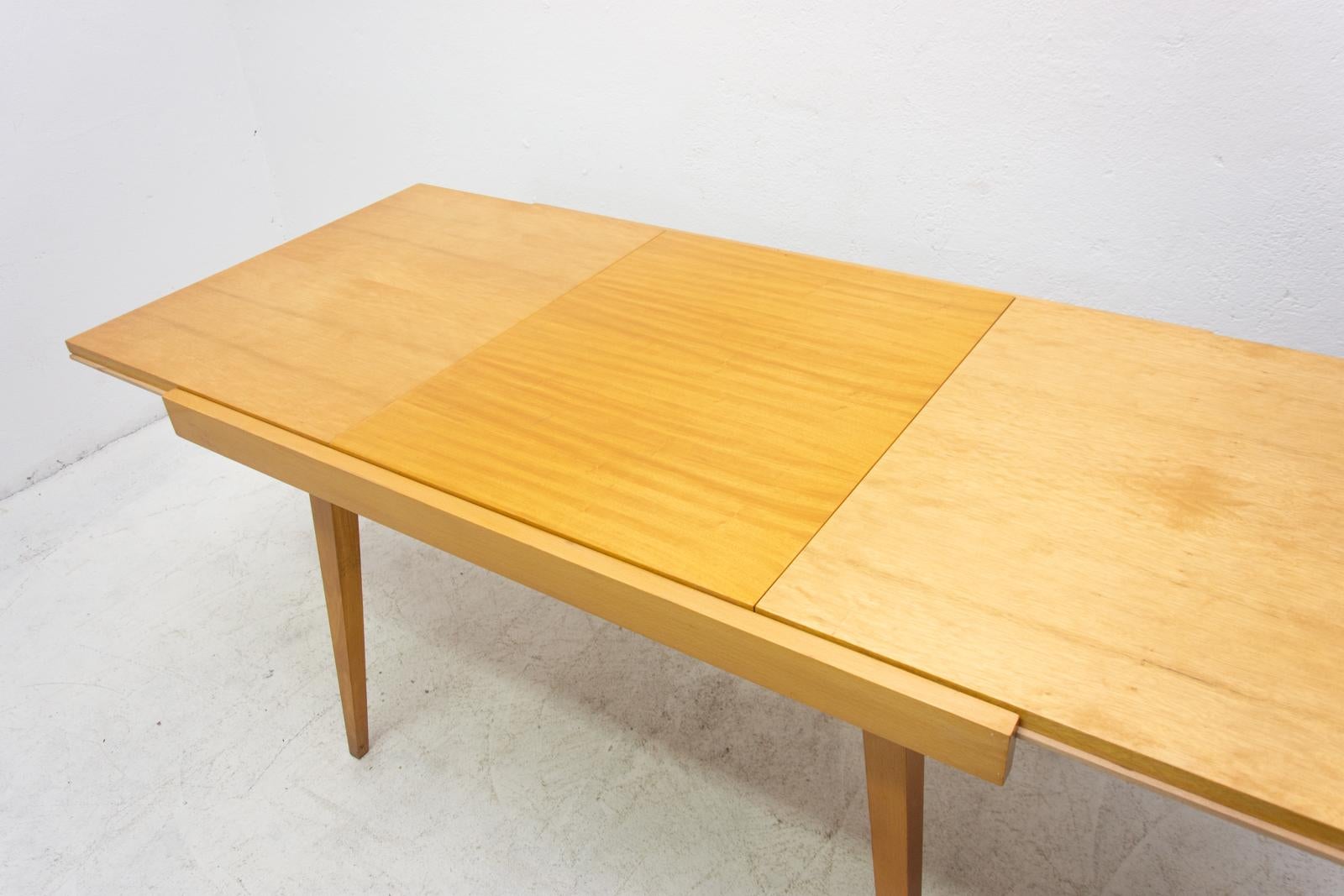 Midcentury Folding Dining Table by Frantisek Jirak for Tatra Nabytok, 1960s 9