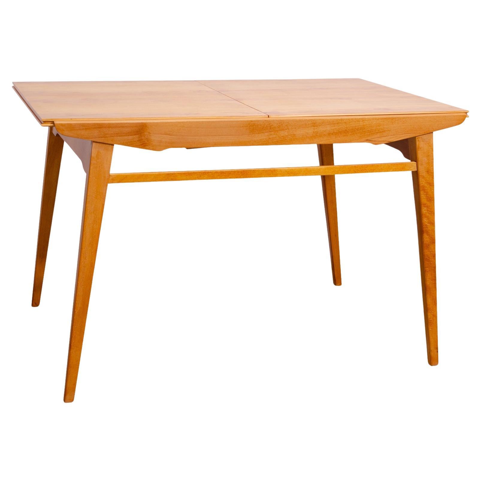 Mid century folding dining table by František Jirák for Tatra nabytok, 1960´s For Sale