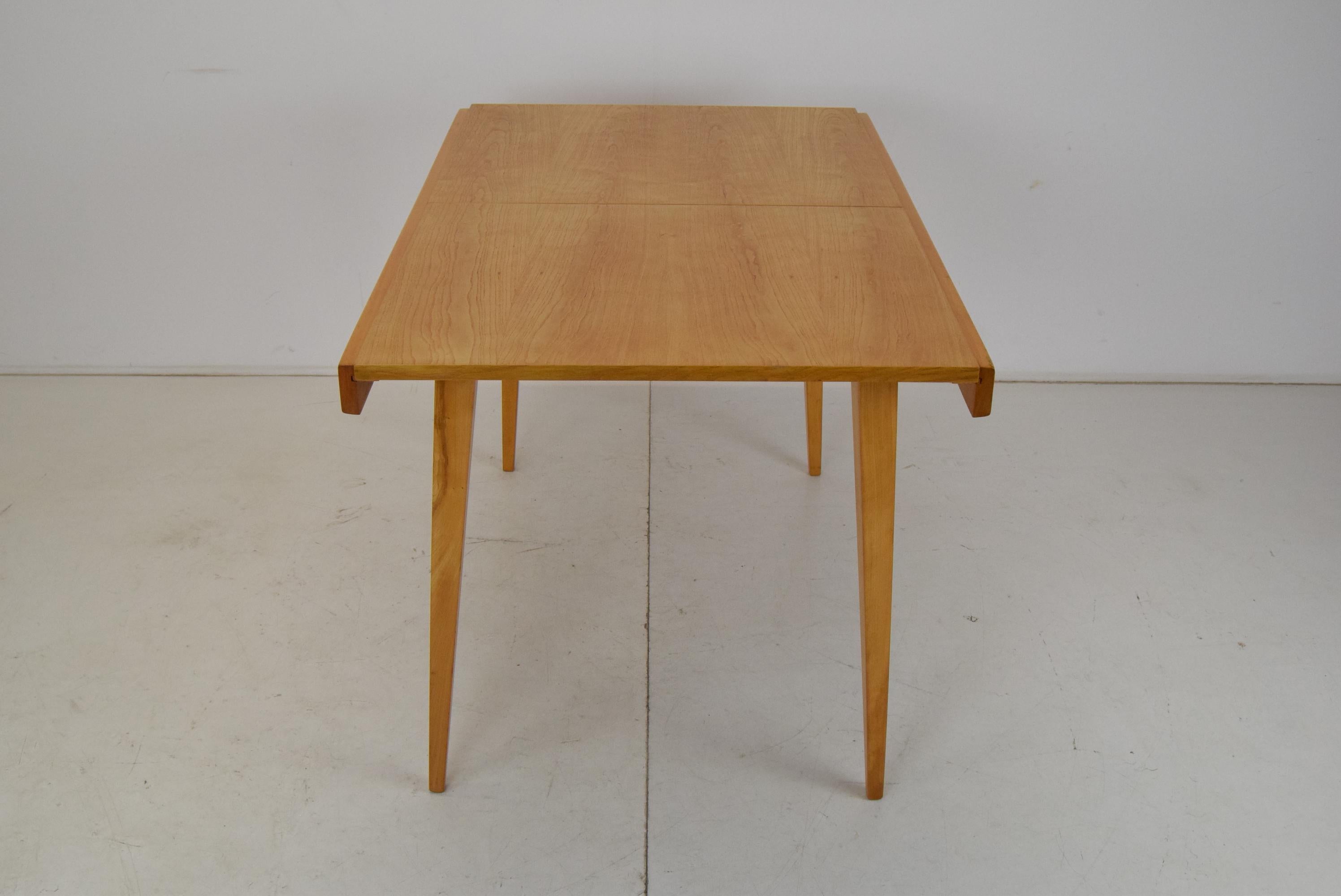 Mid-Century Folding Dining Table by Frantisek Jirak for Tatra, 1960's For Sale 3