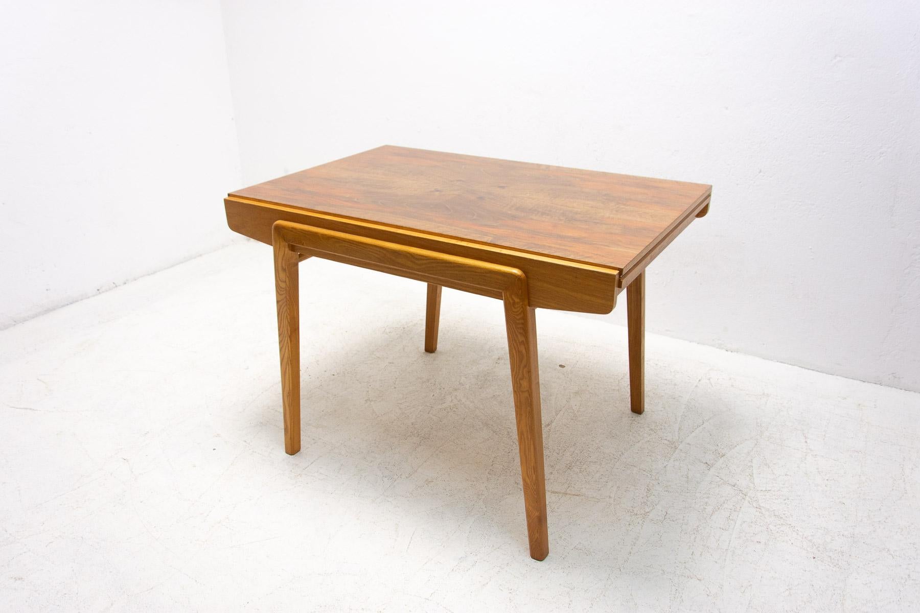 Mid Century Folding Dining Table by Jitona, 1970´S, Czechoslovakia In Good Condition In Prague 8, CZ