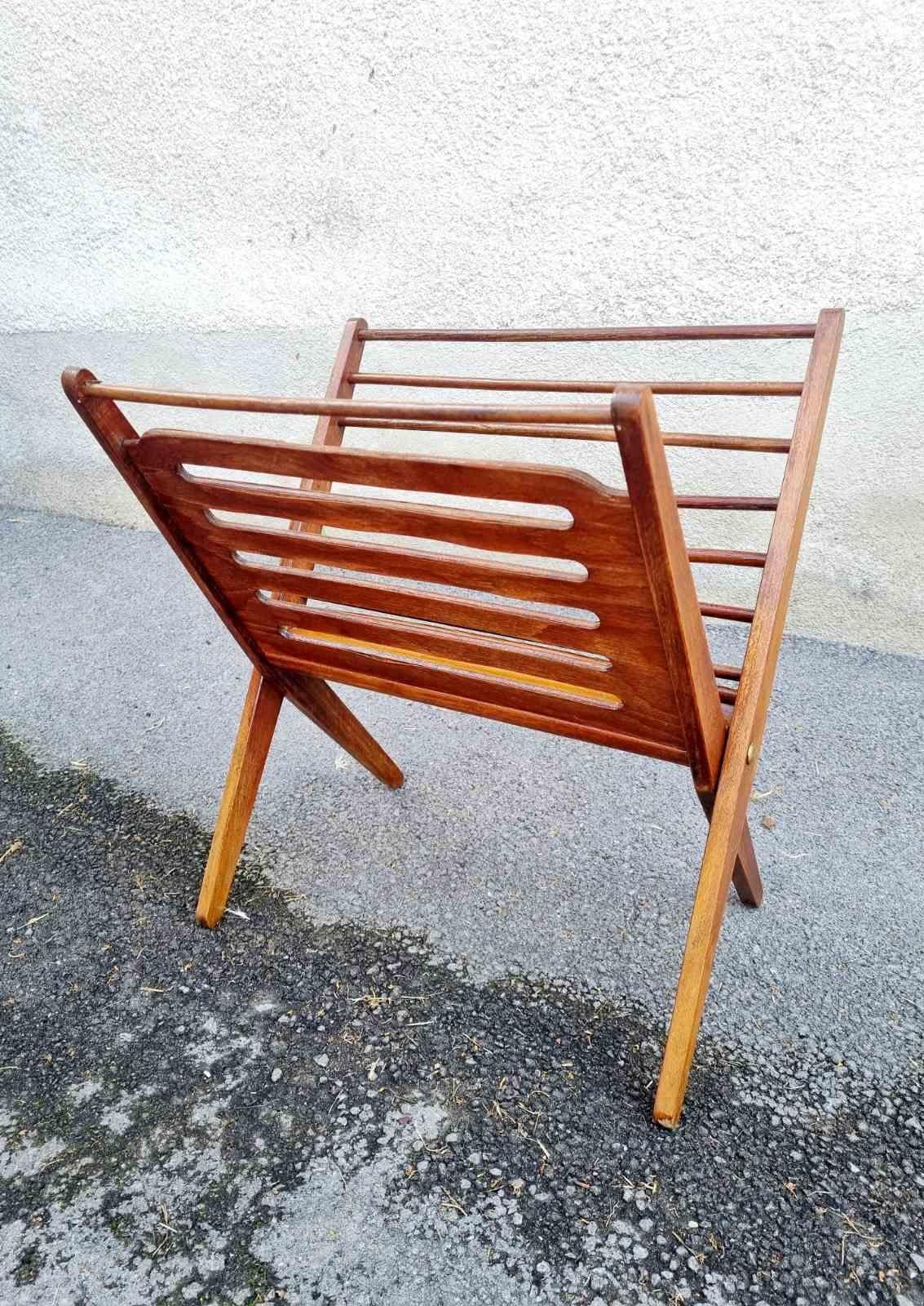 Portariviste Foldes di metà secolo prodotto da Nevco, anni '60 In condizioni buone in vendita a Lucija, SI