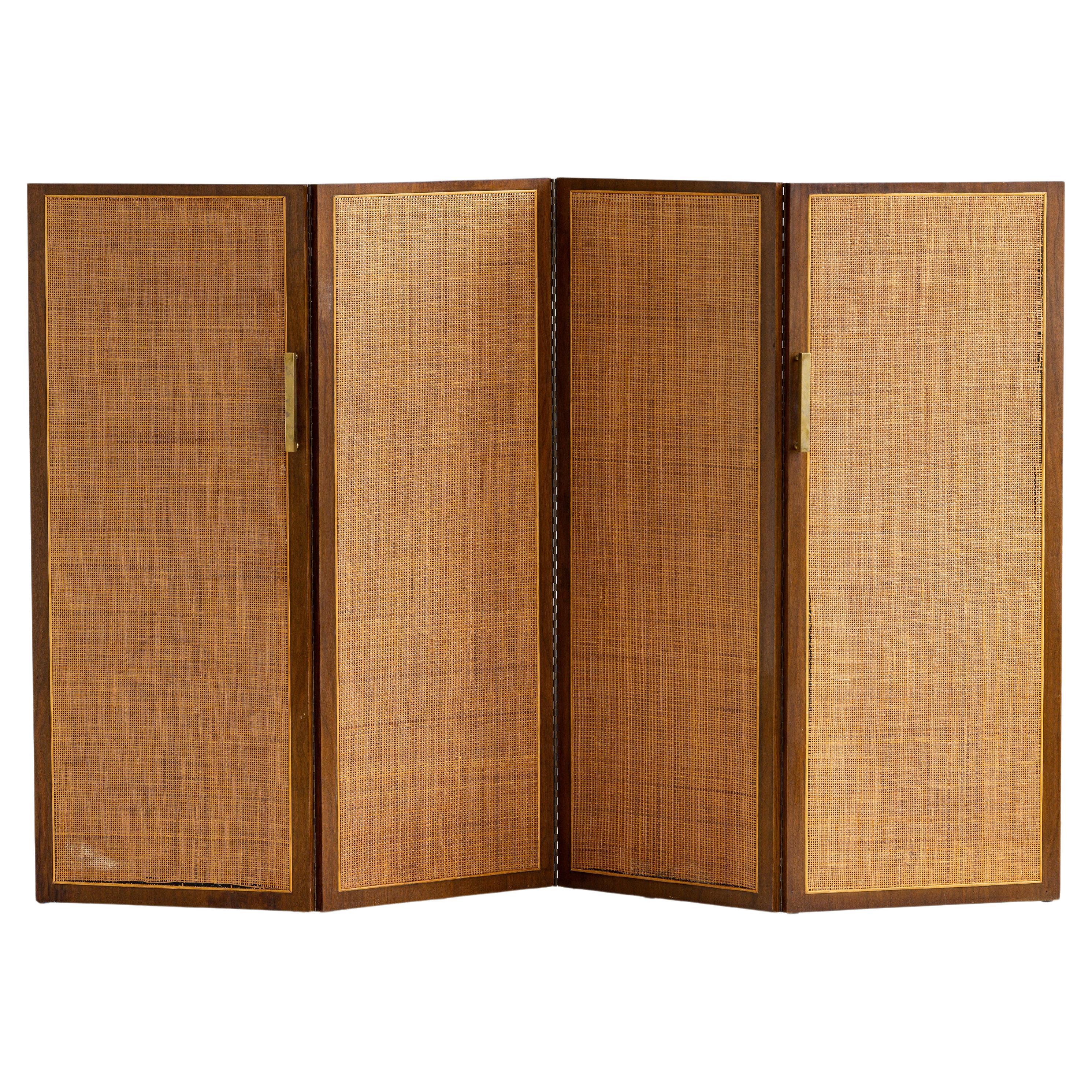Mid-Century Folding Screen Divider