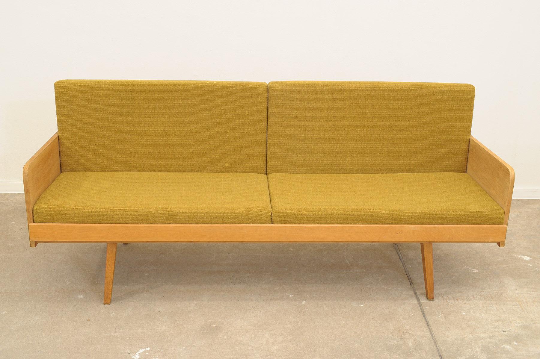  Mid century folding sofa by Interier Praha, 1960´s, Czechoslovakia 4