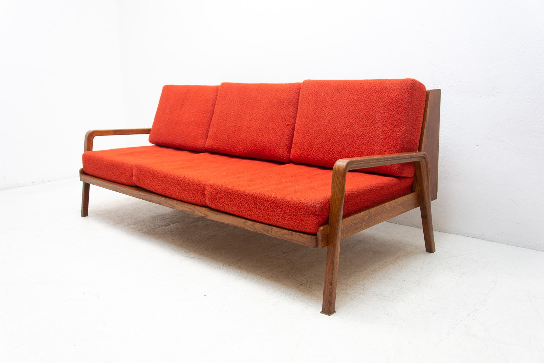 Mid-Century Modern Mid Century Folding Sofa in Scandinavian Style, 1960´s, Czechoslovakia