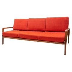 Mid Century Folding Sofa in Scandinavian Style, 1960´s, Czechoslovakia