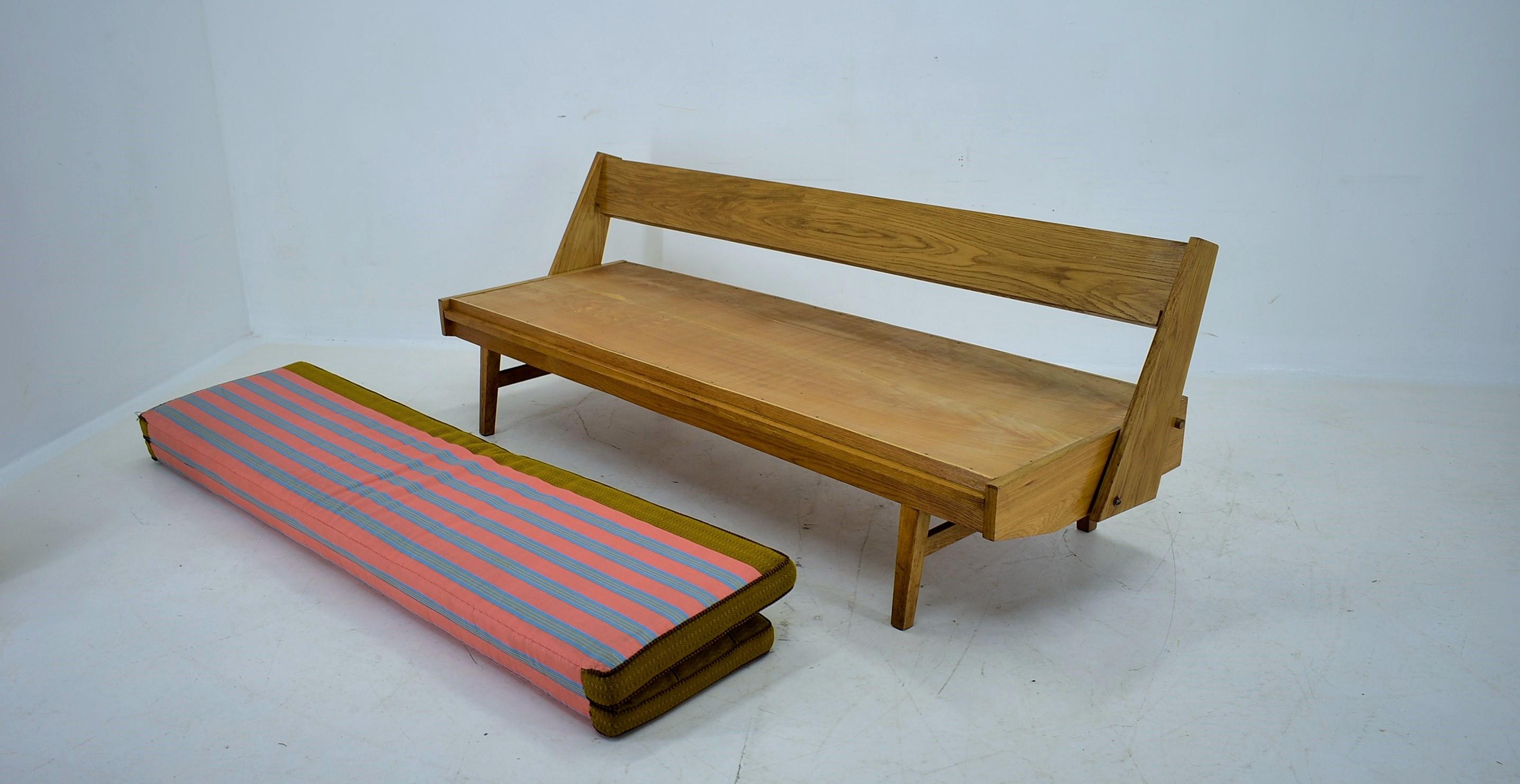 Mid-Century Folding Sofa or Daybed, 1960's 13