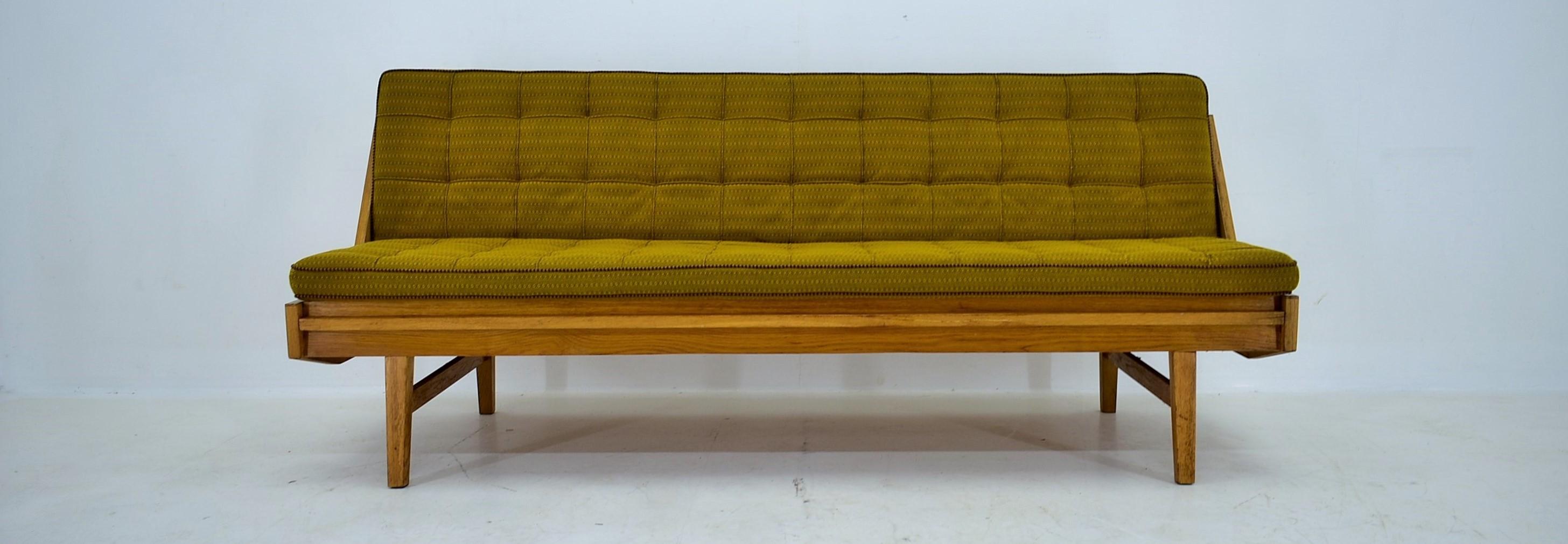 Mid-Century Folding Sofa or Daybed, 1960's For Sale 1