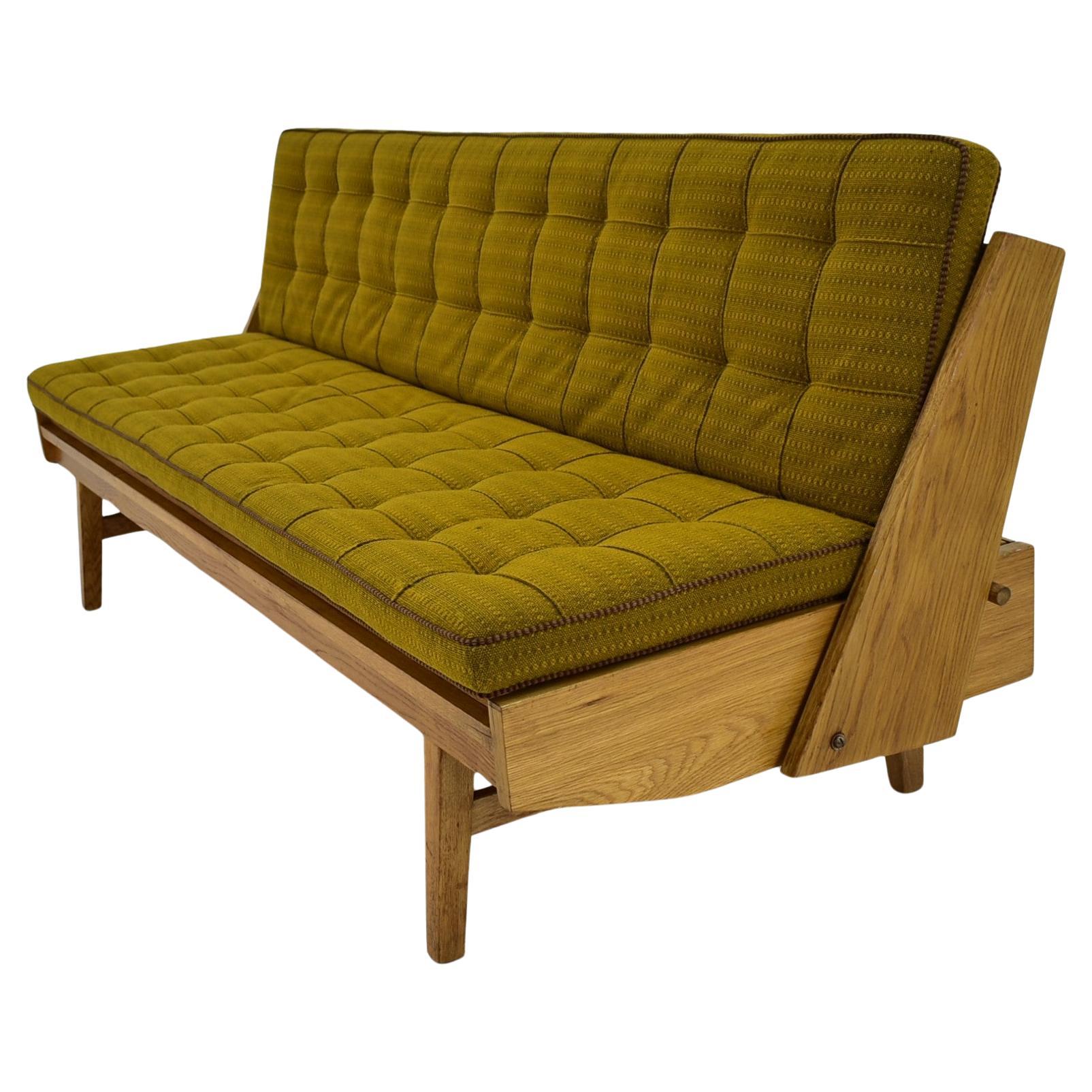 Mid-Century Folding Sofa or Daybed, 1960's For Sale