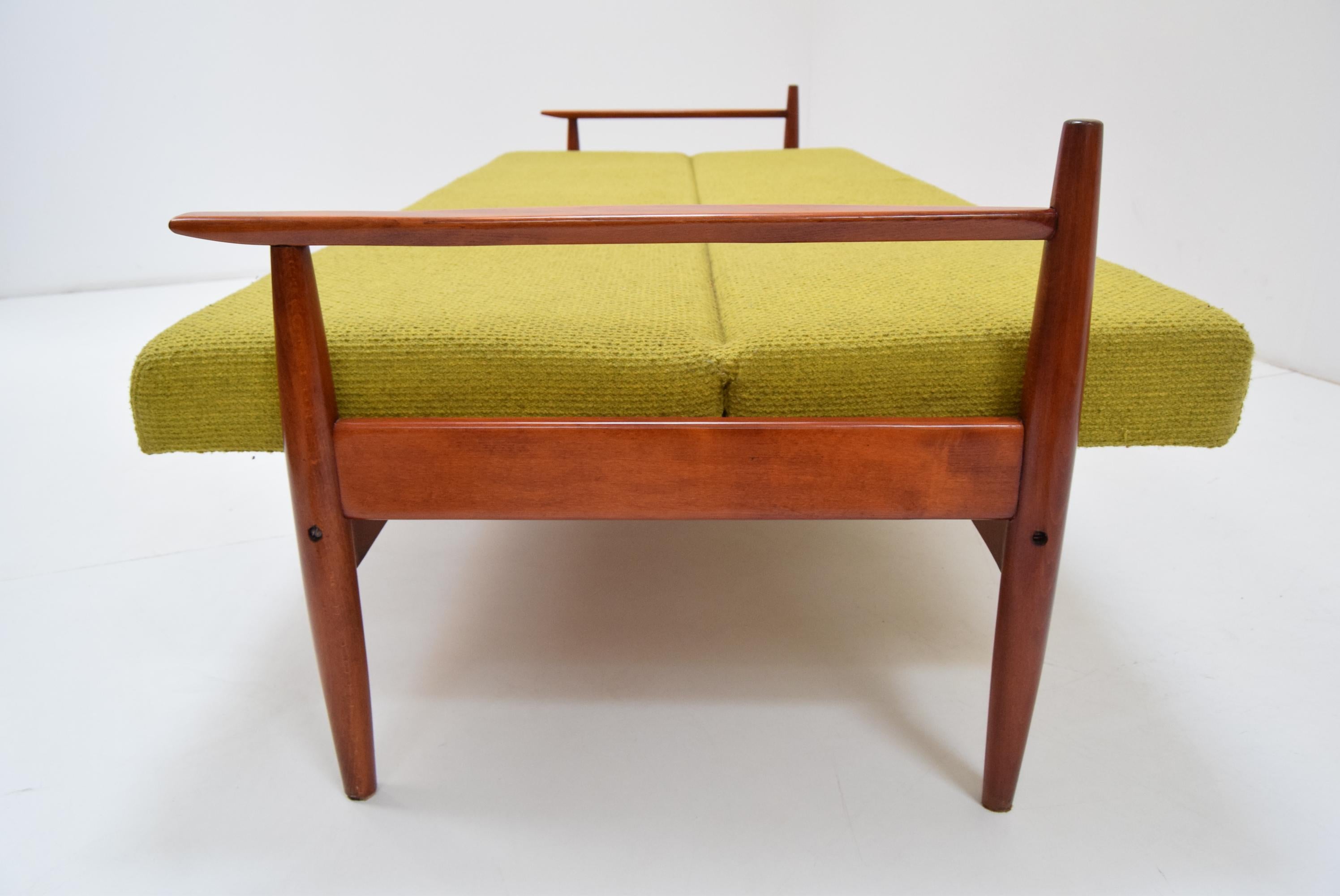 Mid-Century Folding Sofa or Daybed by TON, 1960's 2