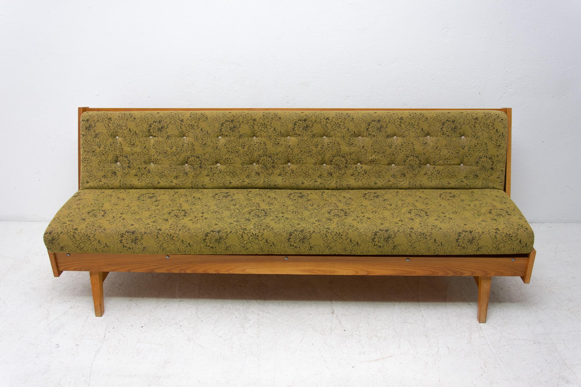 mid century sofa bed