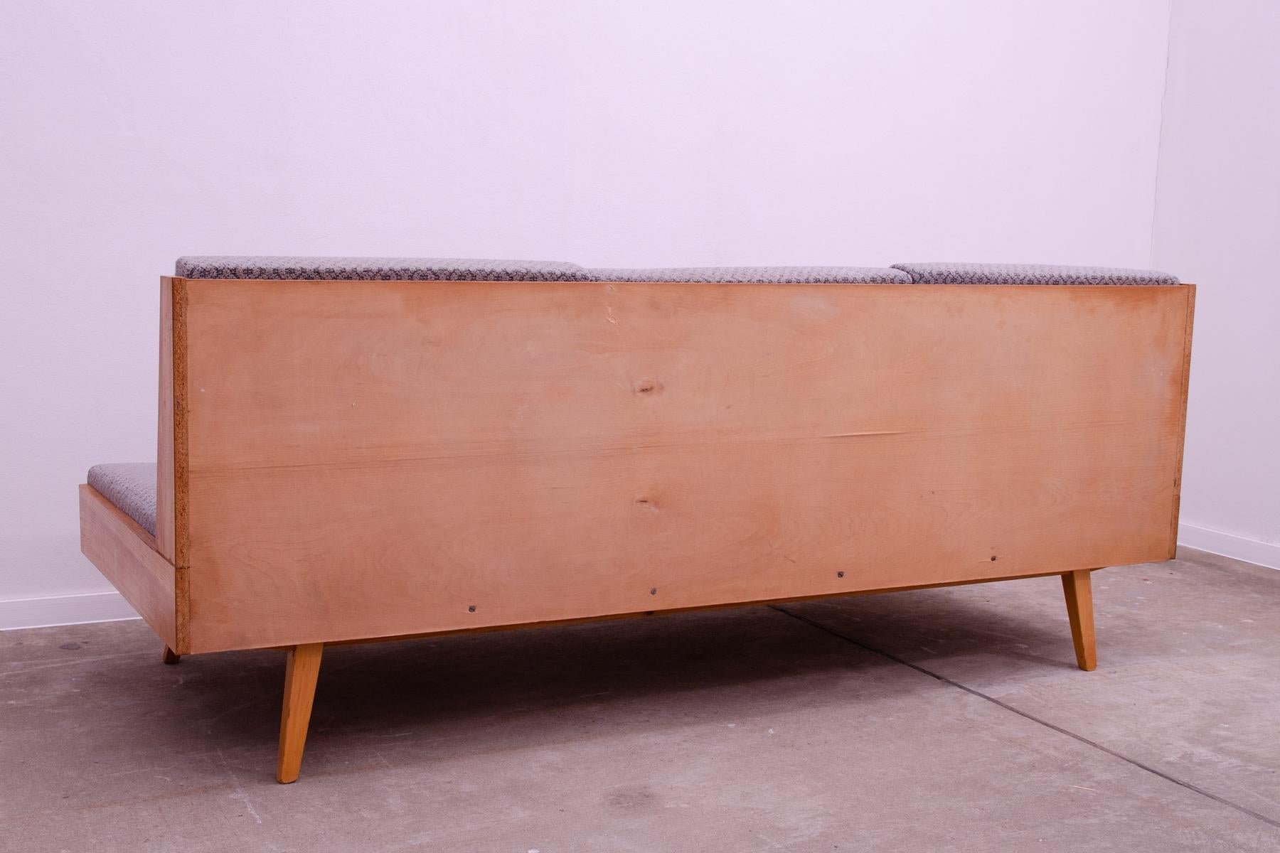 Mid century folding sofabed by Drevotvar, 1970´s, Czechoslovakia 12